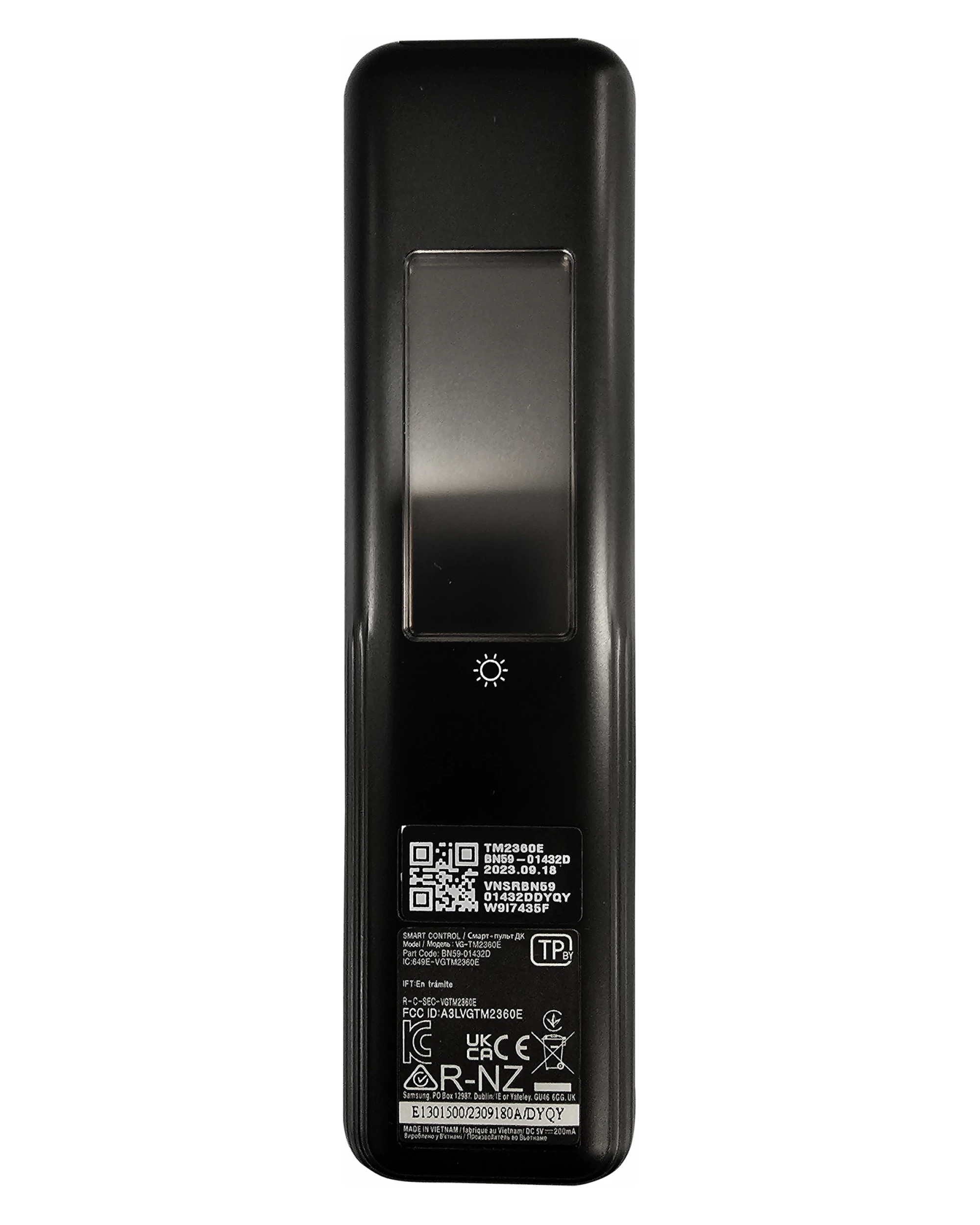 3 Samsung Genuine BN59-01432D Smart TV Remote Control with Solar Cell - Black, 3 of 4