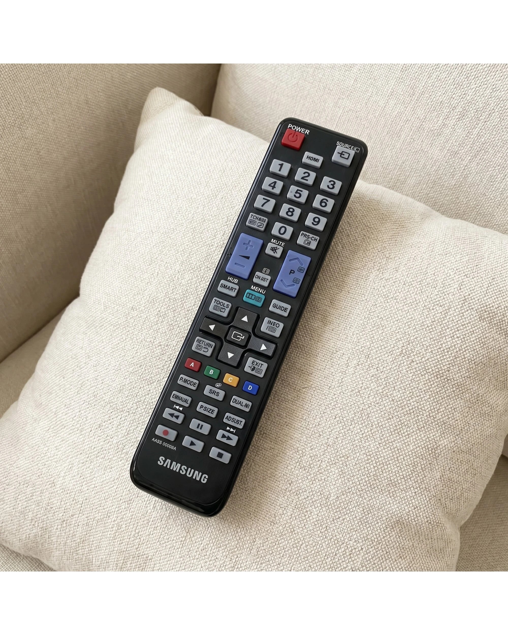 5 Genuine Samsung AA59-00508A TV Remote Control - Black, 5 of 5