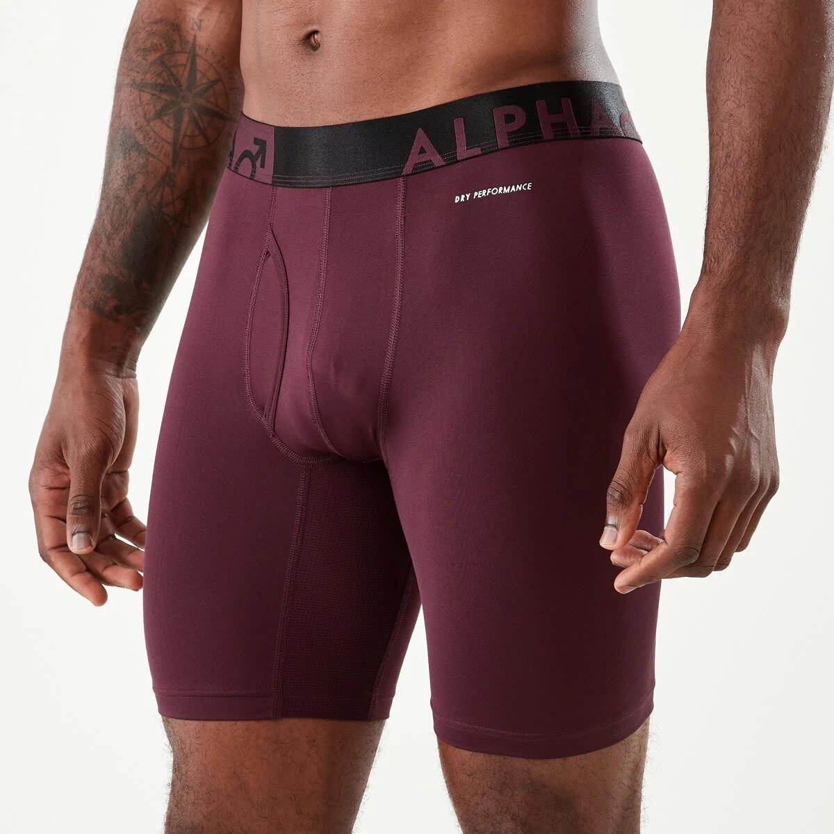 2 Mesh Insert Long Trunks Red Royale, 2 of 4
