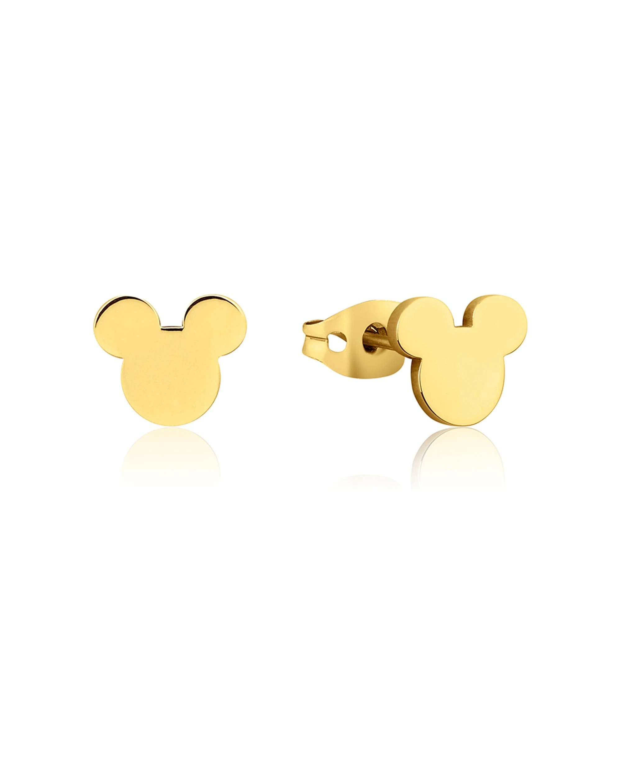 1 Couture Kingdom Disney Minnie Mouse Character Stainless Steel Pendant Necklace - Gold, 1 of 3