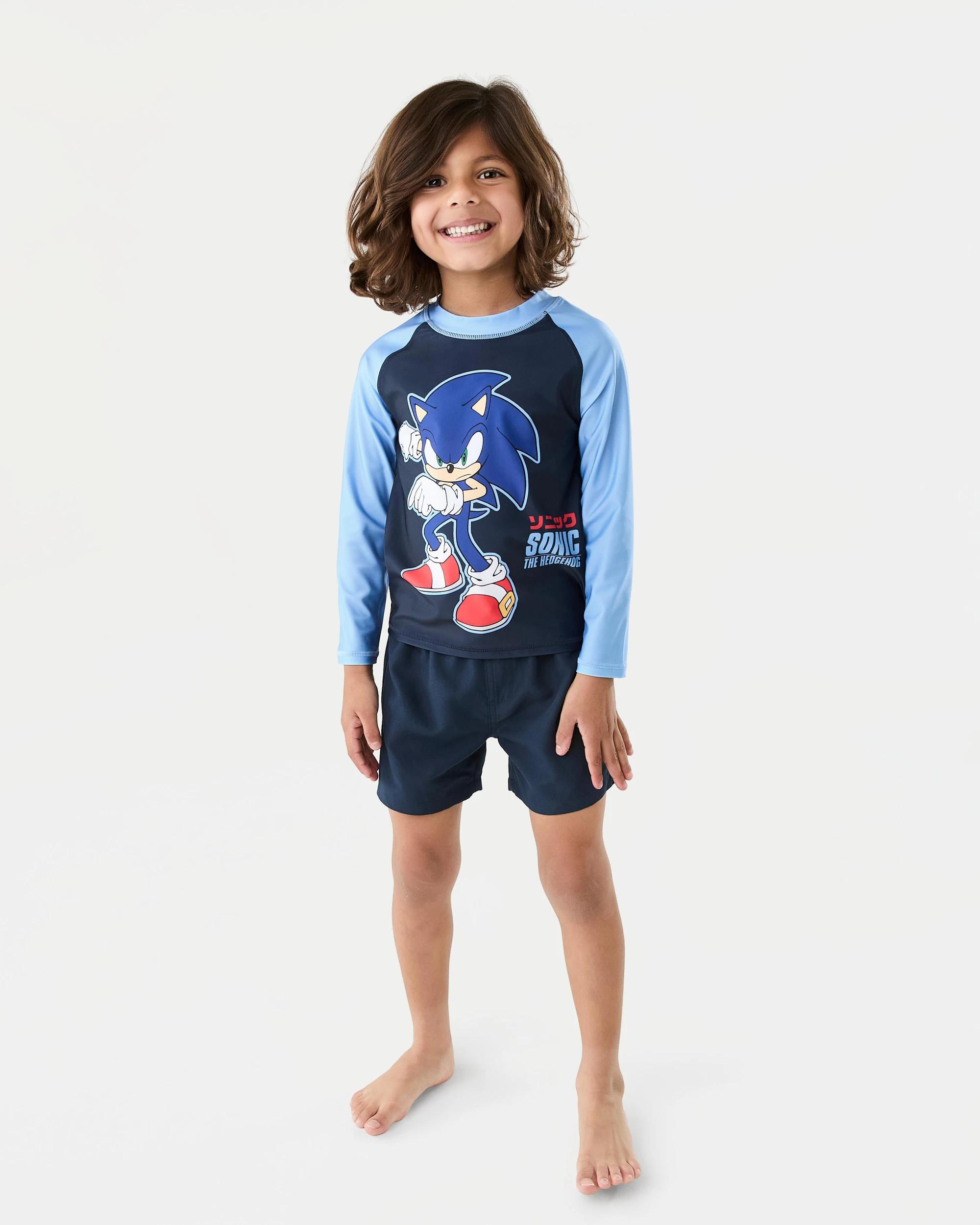 7 Sonic License Rash Vest Sonic, 7 of 8