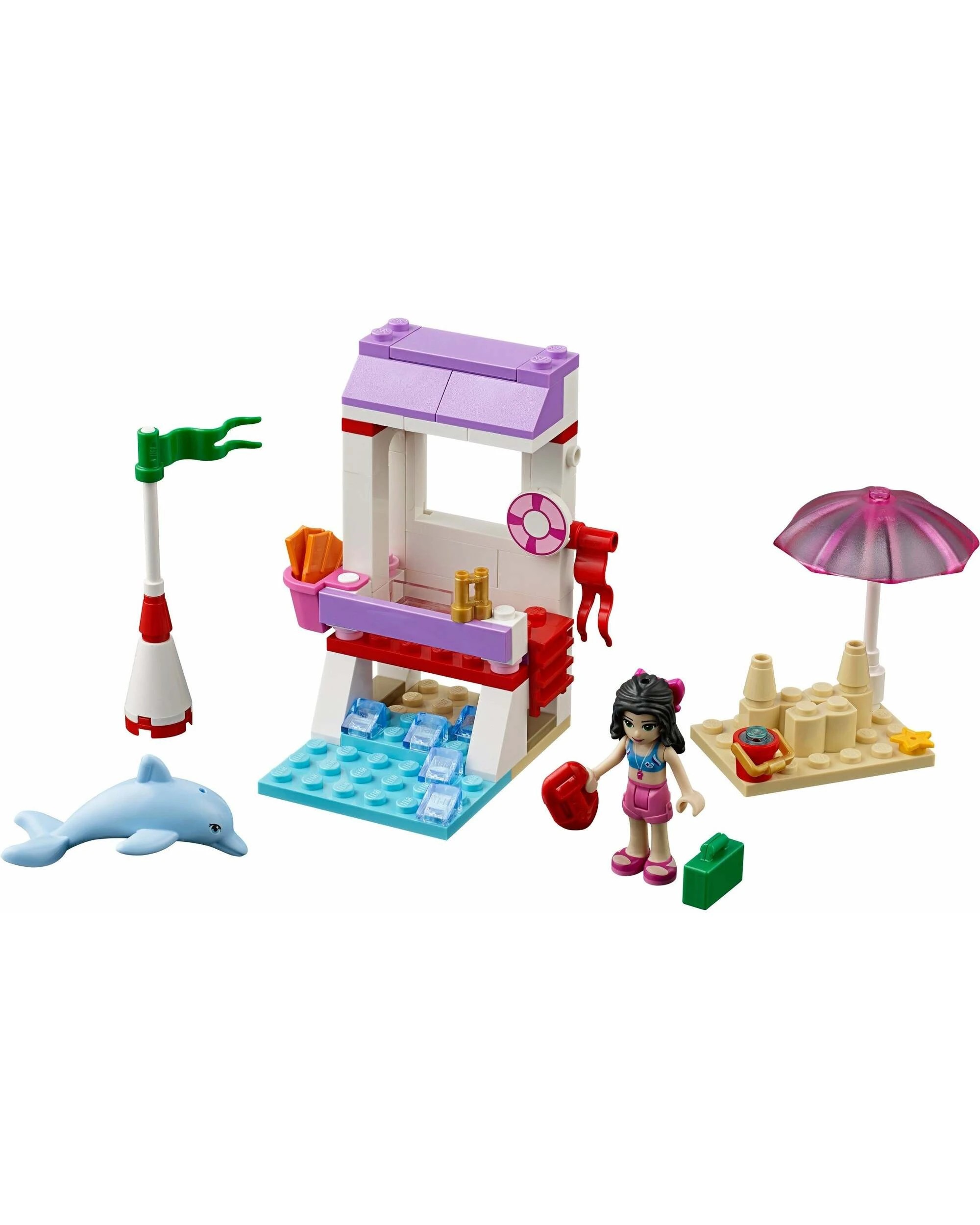 5 LEGO 41028 Emma's Lifeguard Post with Dolphin, 5 of 5