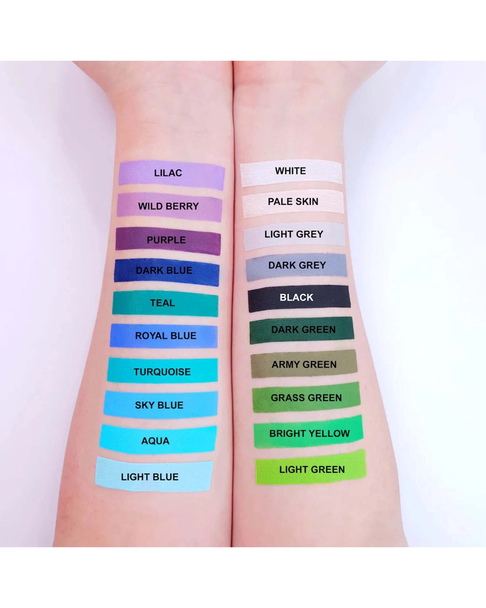 5 Moon Creations Bright Pro Face Paint Cake Pot 36g - One Size - Green, 5 of 5