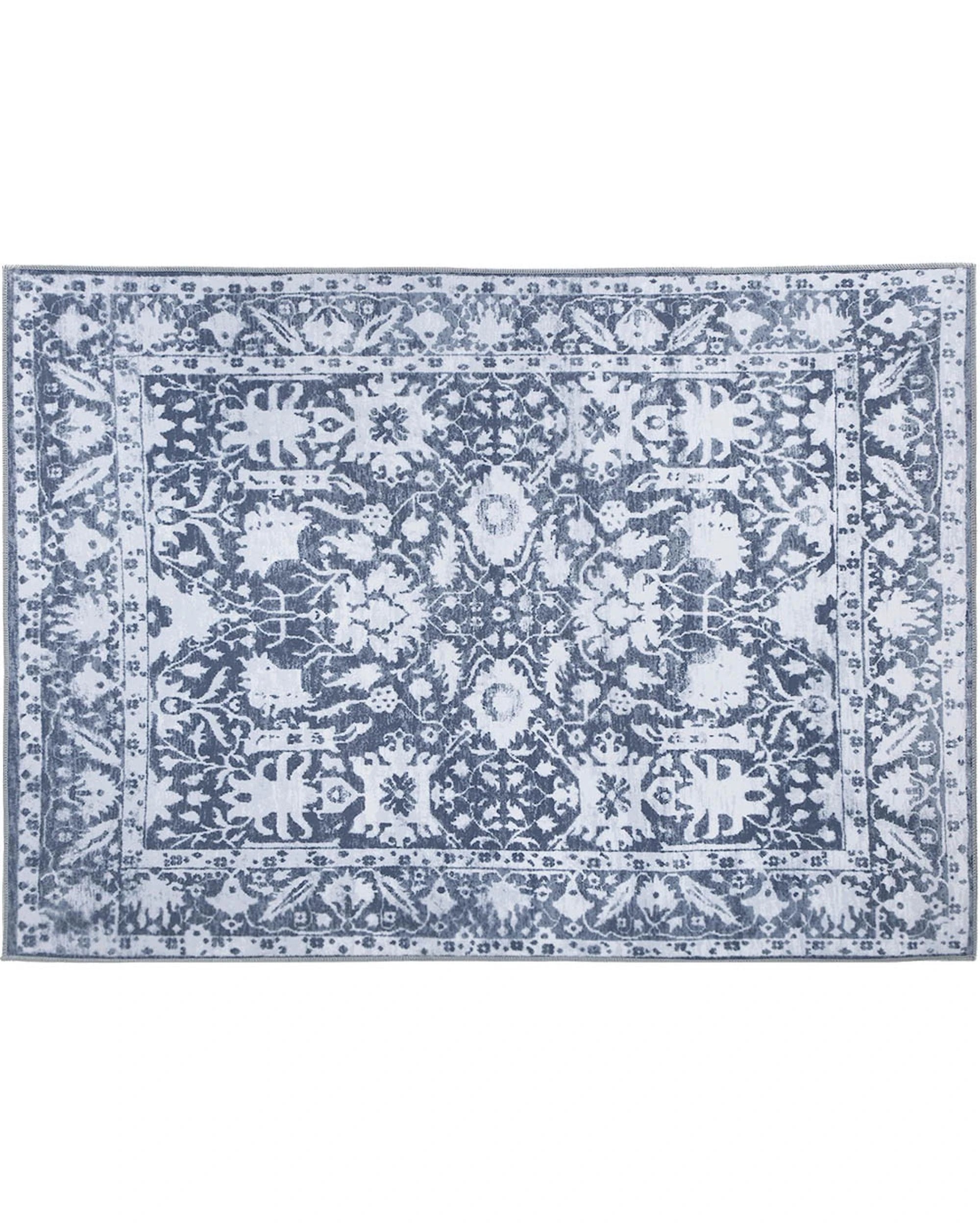 1 Artiss Floor Rug 200x290 Mat Carpet Short Pile - Blue, 1 of 6