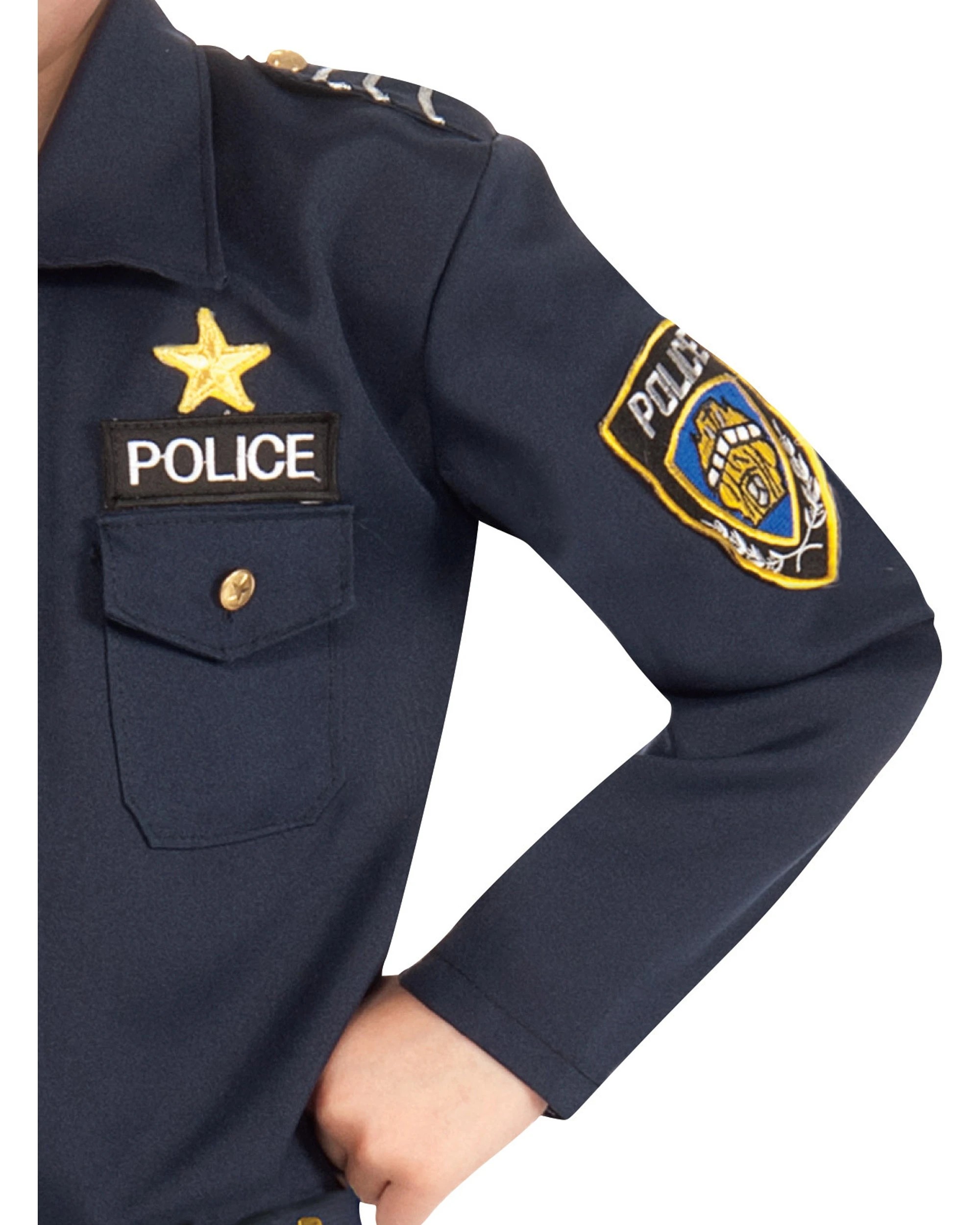 2 Rubies Police Officer Accessory Kit Boys Dress Up Costume Size M - Multi, 2 of 3