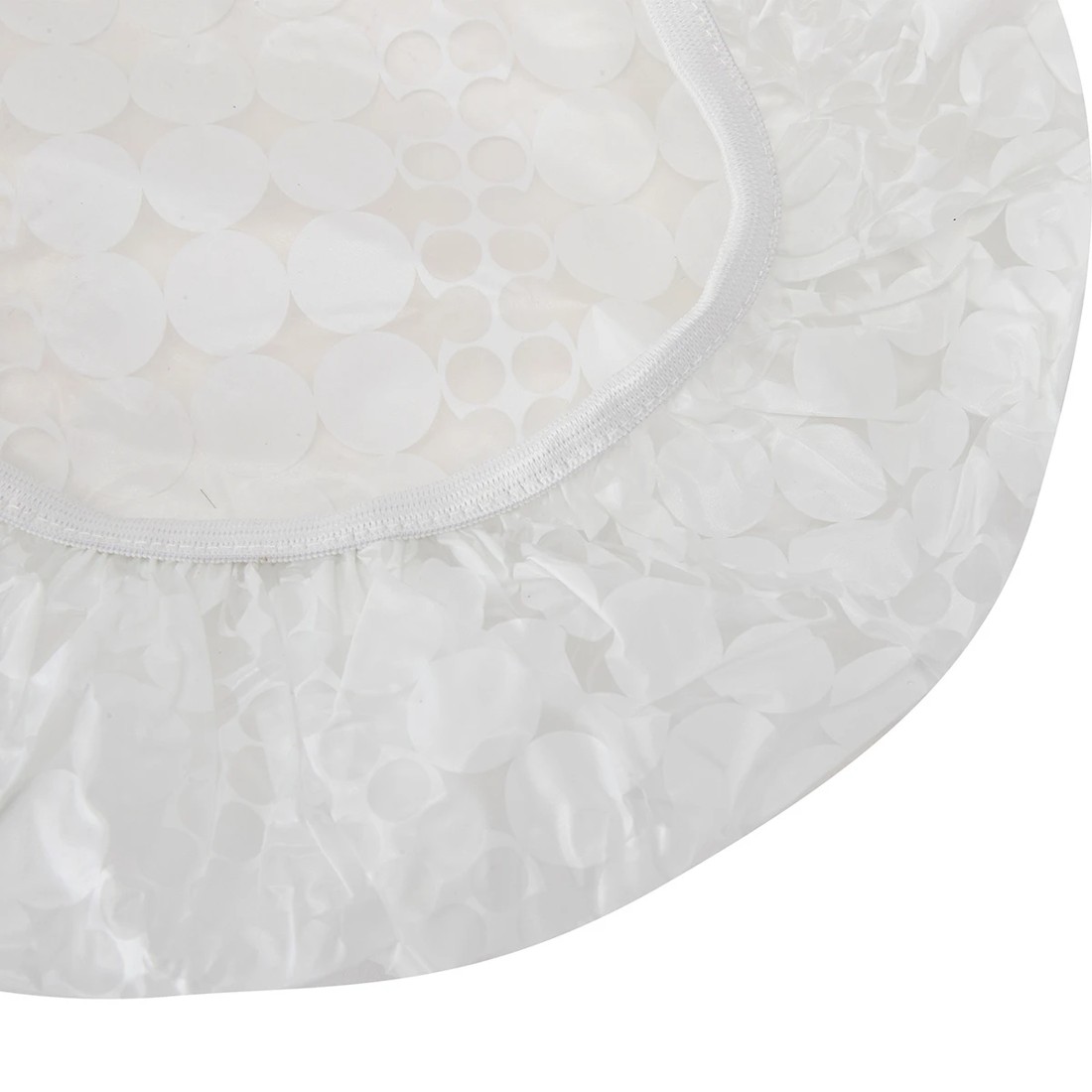 3 2 Pack White Shower Caps, 3 of 5