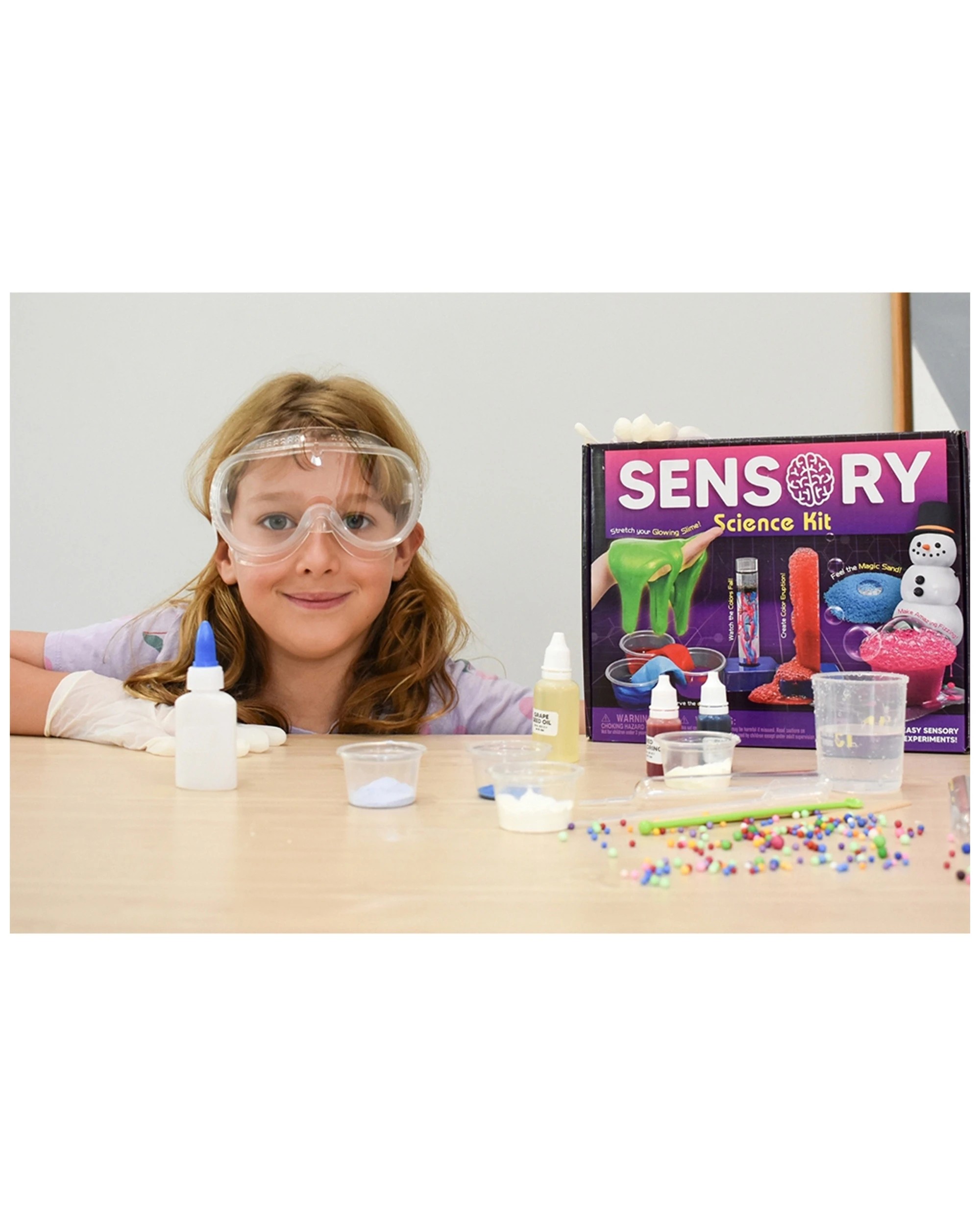 5 Kaper Kidz Sensory Science Kit 8 Years 15 Experiments STEM Educational Toy - Multi, 5 of 9