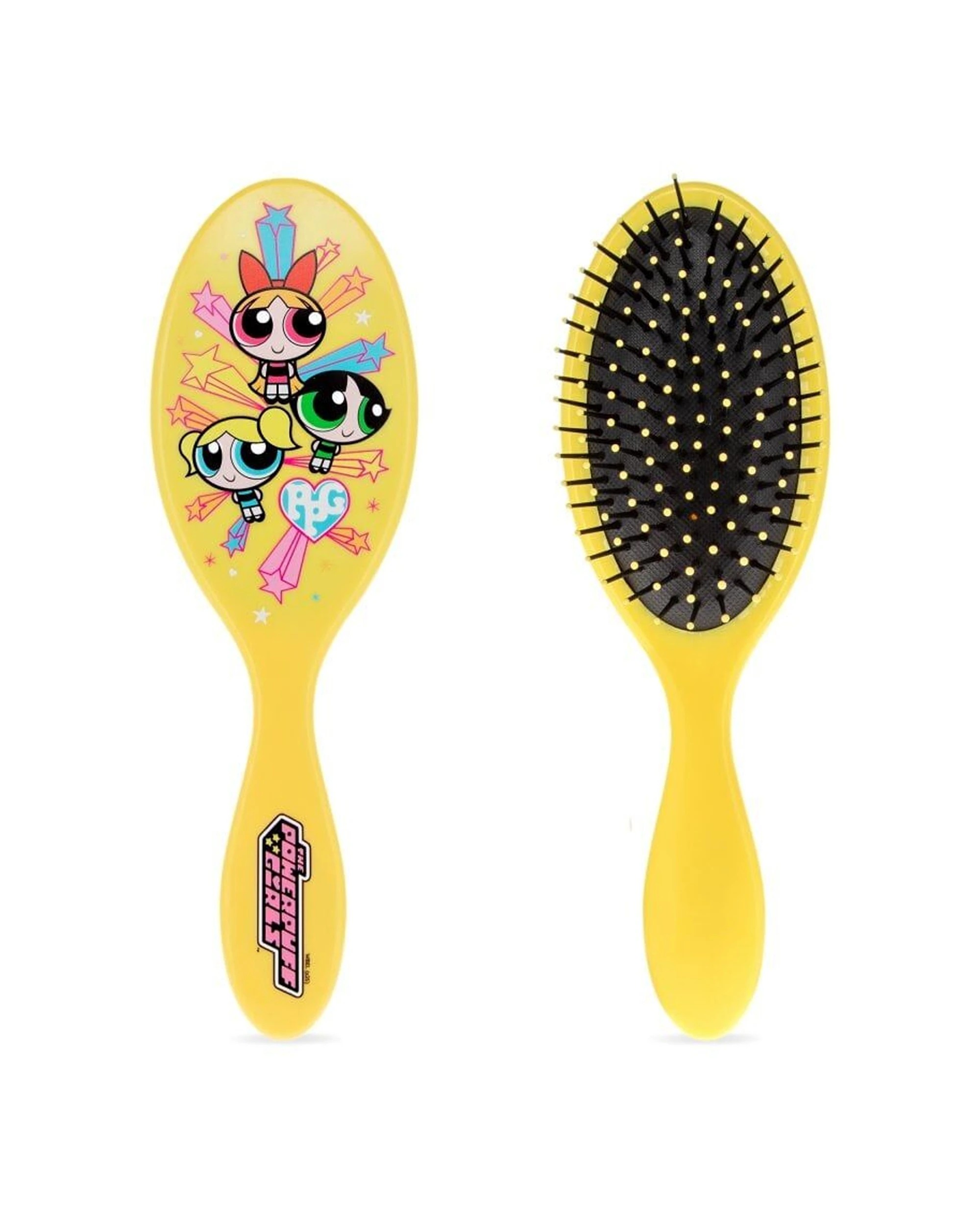 4 Warner Bros Powerpuff Girls Super Cute Detangling Hair Brush 2PK - Yellow, 4 of 5