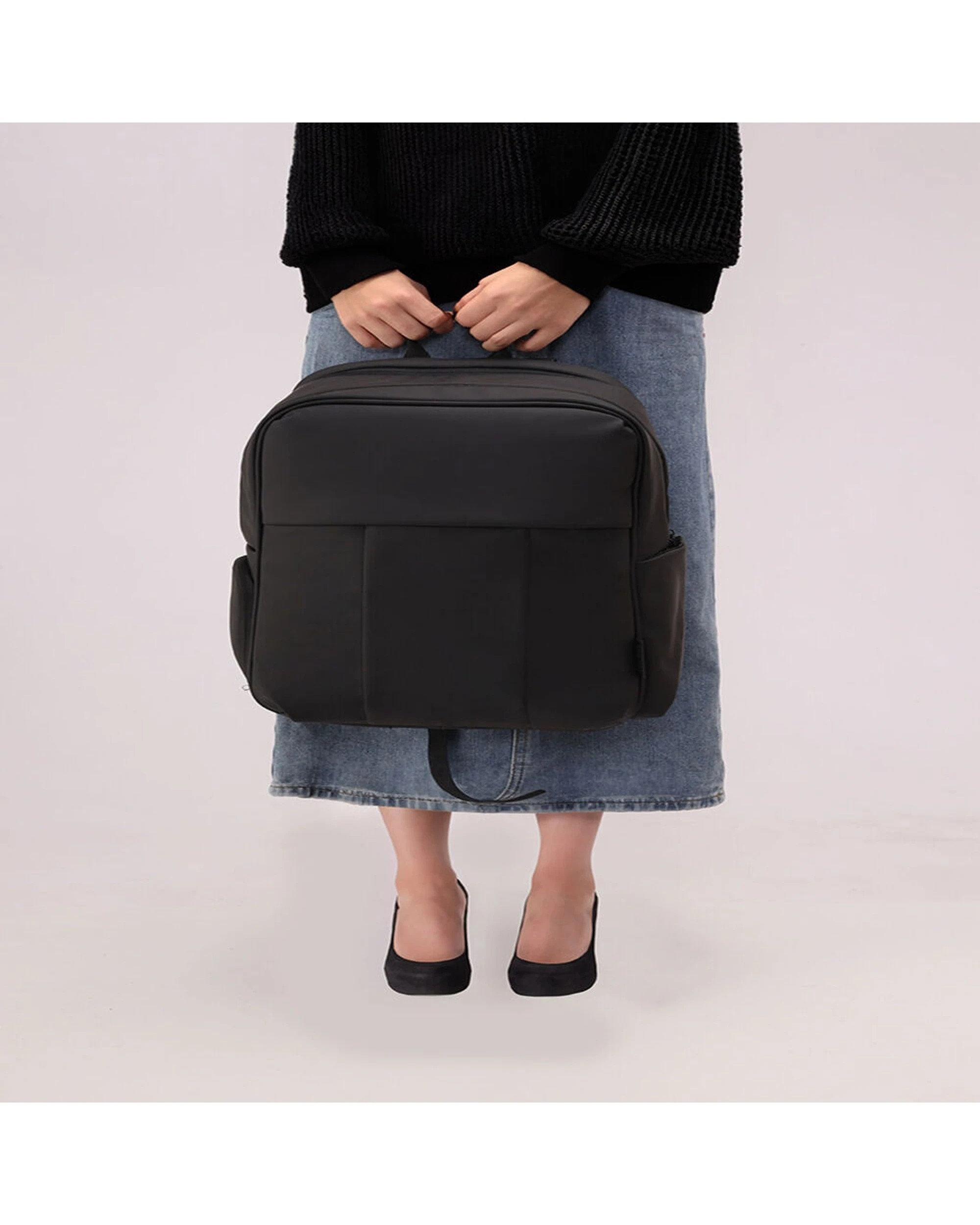 7 Kate Hill Women's Willow Backpack Travel Bag Water-Resistant 40x32cm - Black, 7 of 9