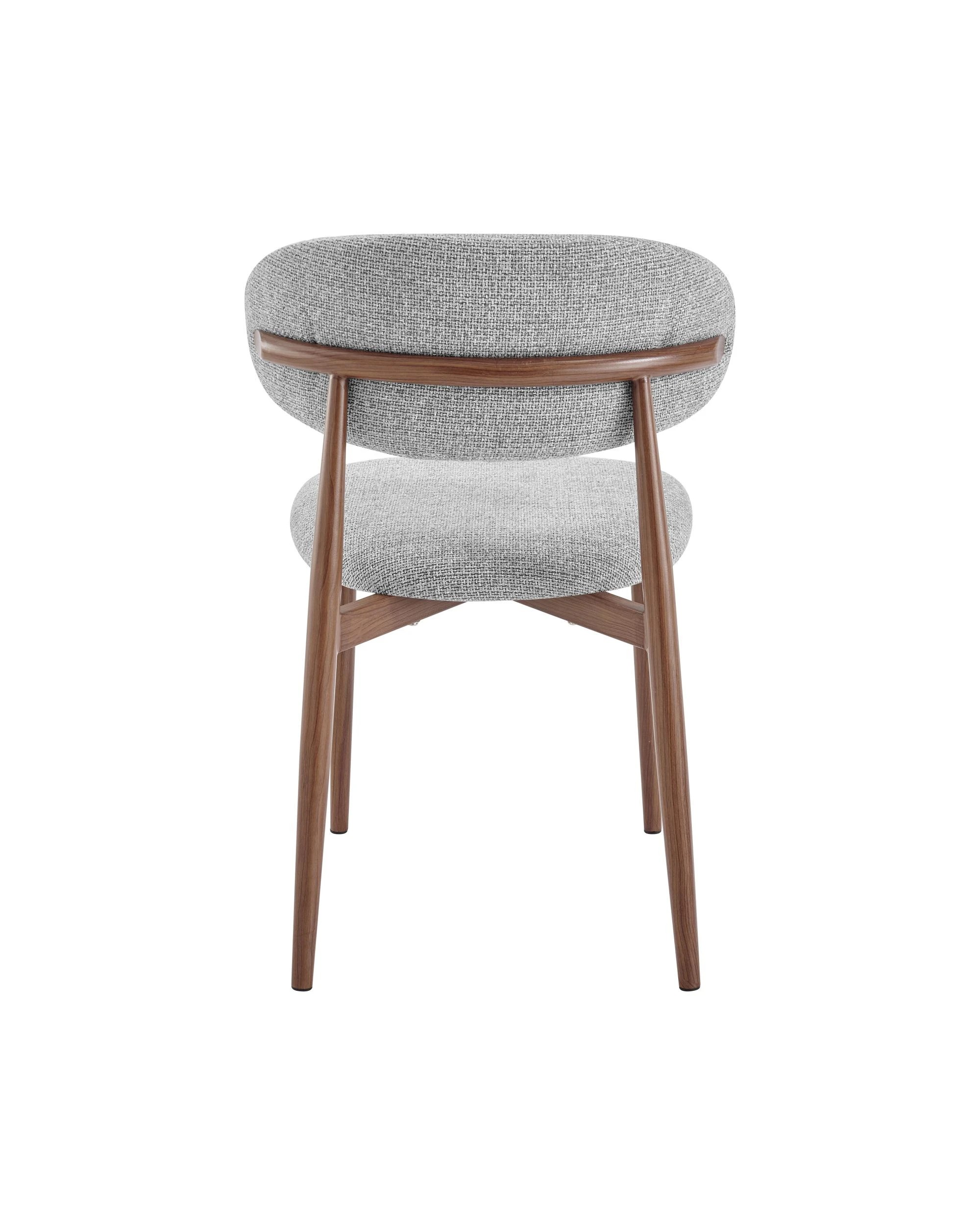 5 Kodu Dining Chairs Pair (Set of 2) - Grey, 5 of 10