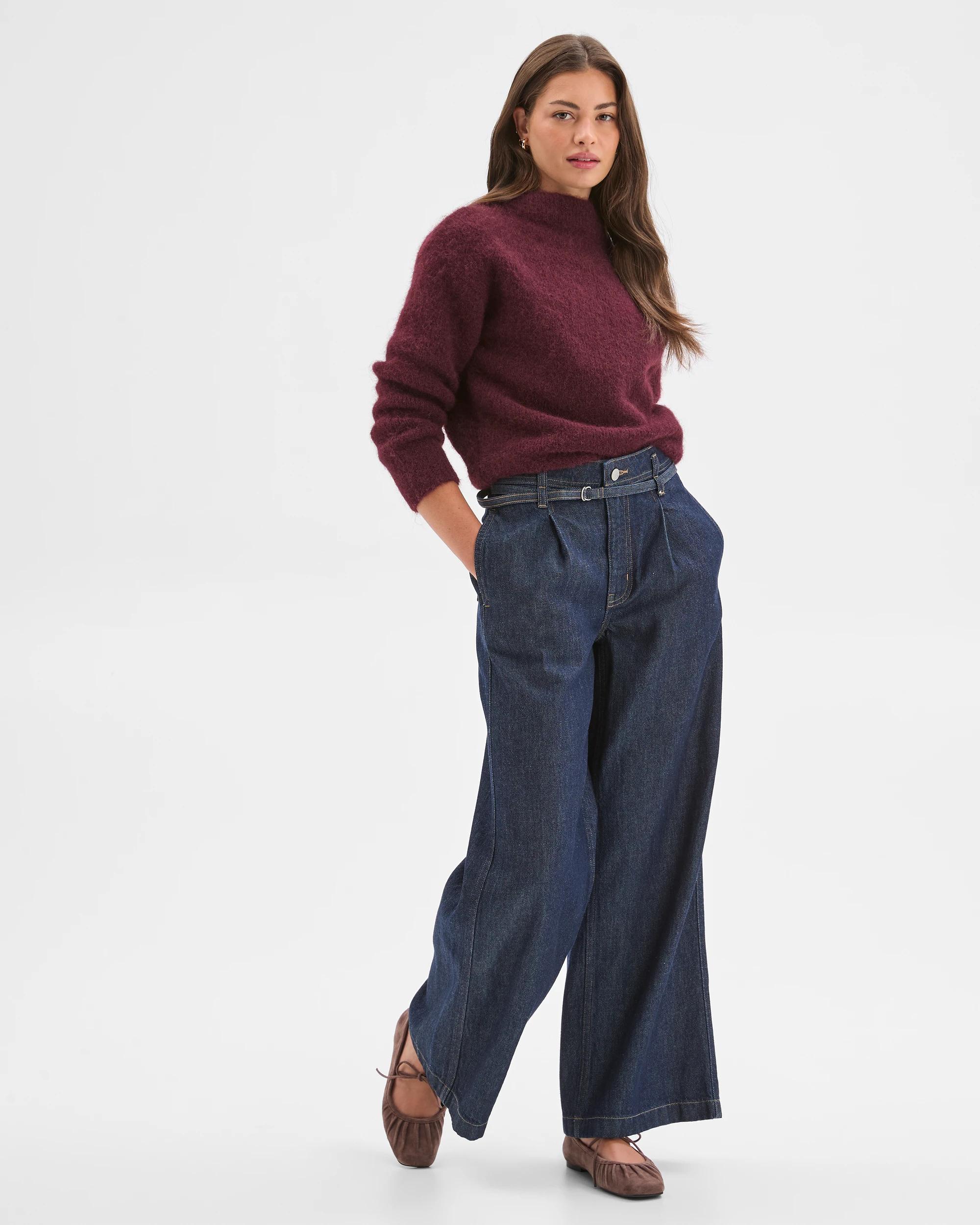 3 Target Petites Petites Plush Knit Jumper PINOT, 3 of 7