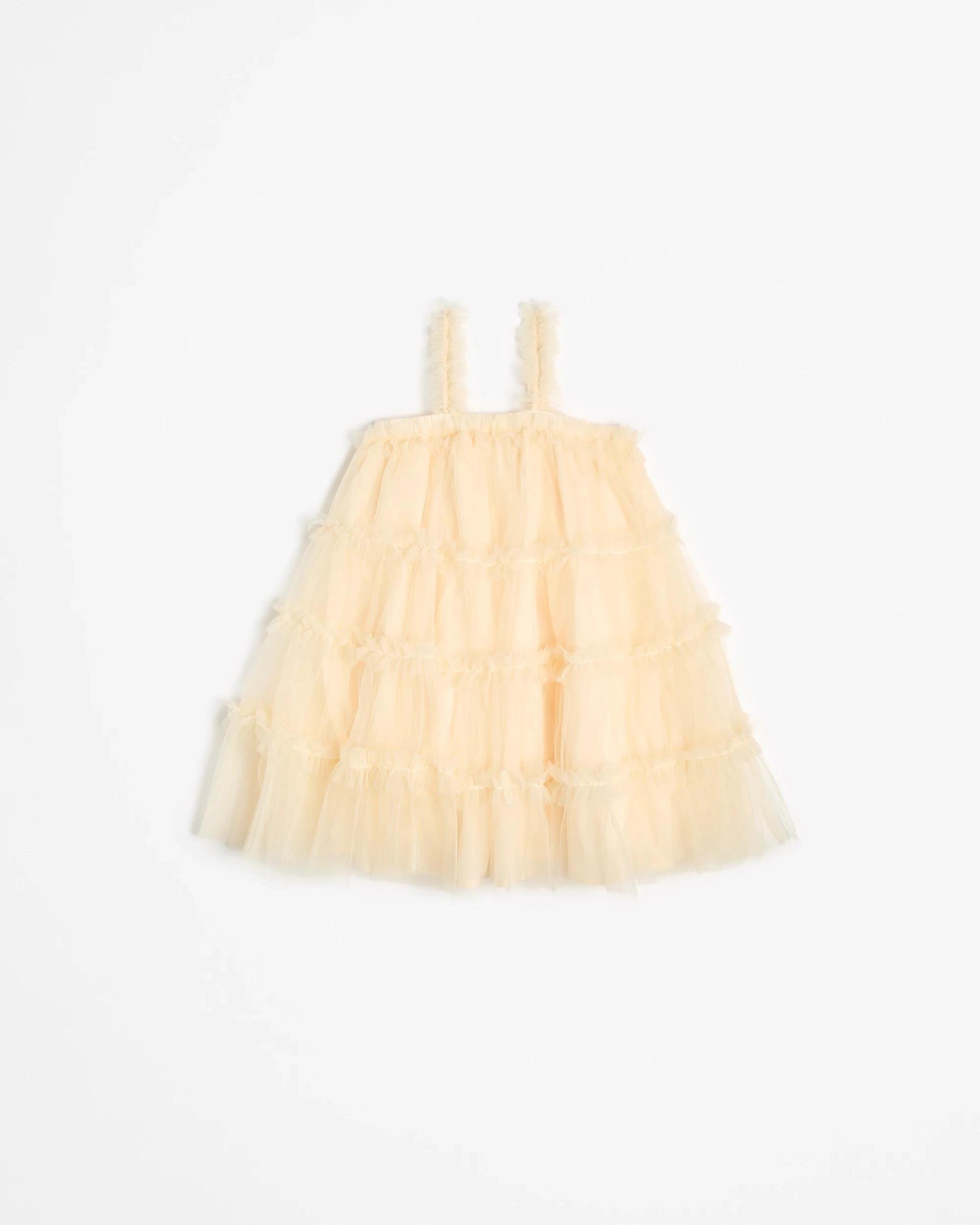 5 Target Tiered Tulle Dress CREAM, 5 of 6