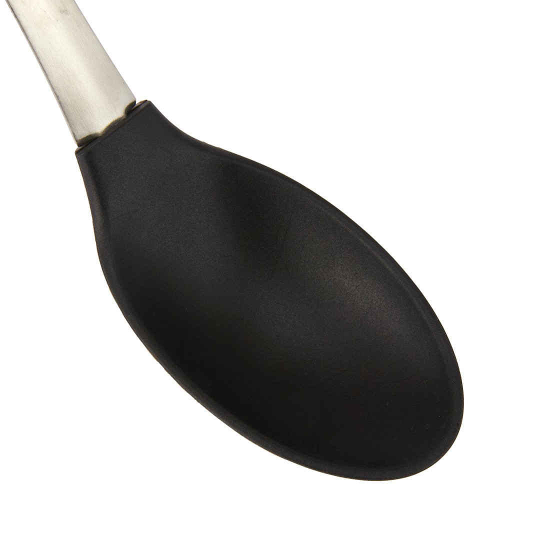 2 Silicone and Stainless-Steel Spoon with Soft Touch Handle, 2 of 5