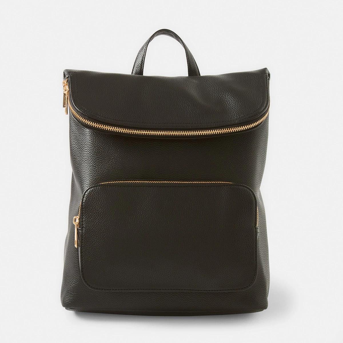 1 Top Handle Backpack Black, 1 of 4