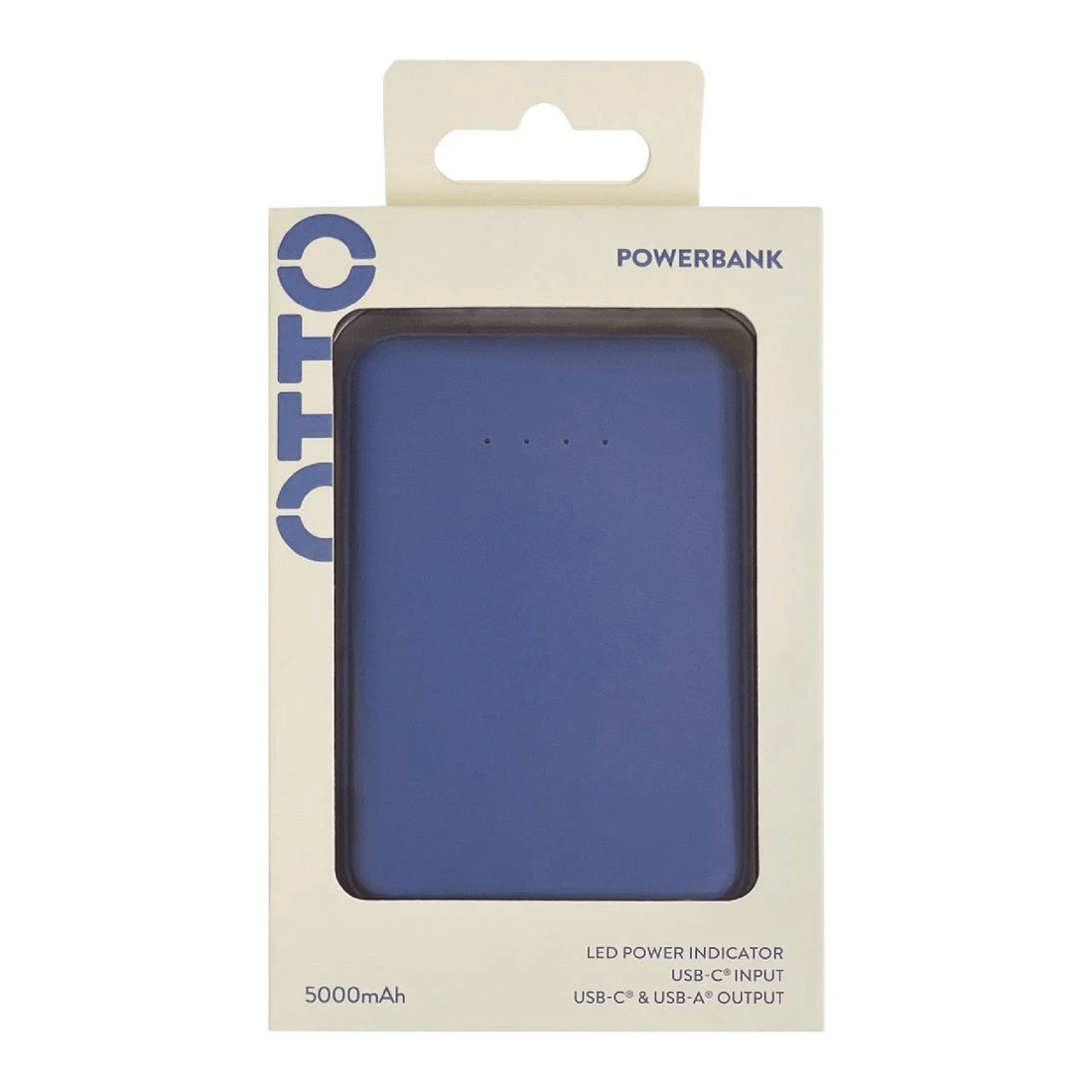 5 Otto 5K Powerbank Pastel Blue, 5 of 5