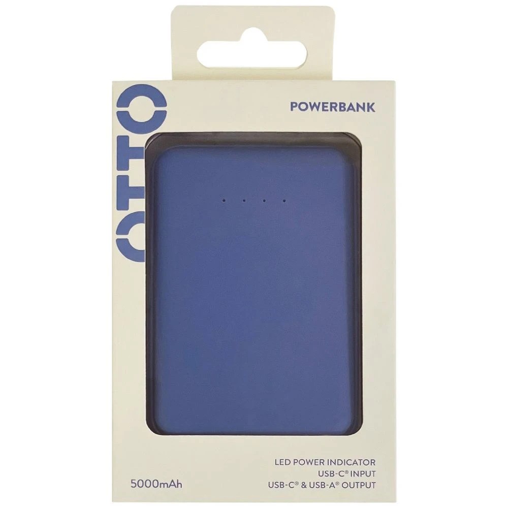 5 Otto 5K Powerbank Pastel Blue, 5 of 5