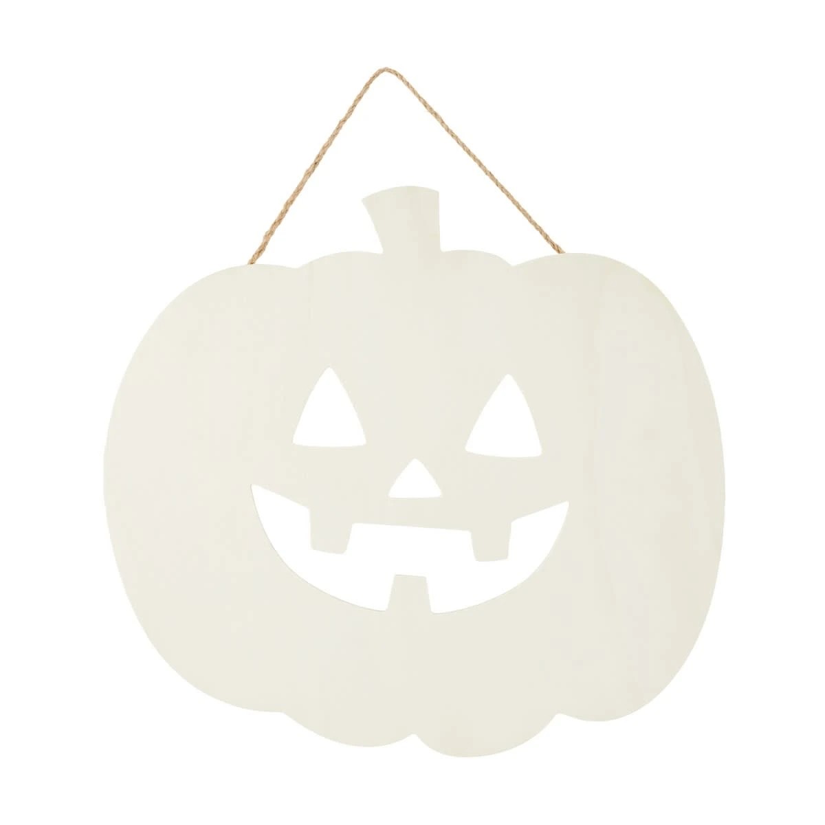 1 Halloween Craft Wood Blank - Pumpkin, 1 of 3