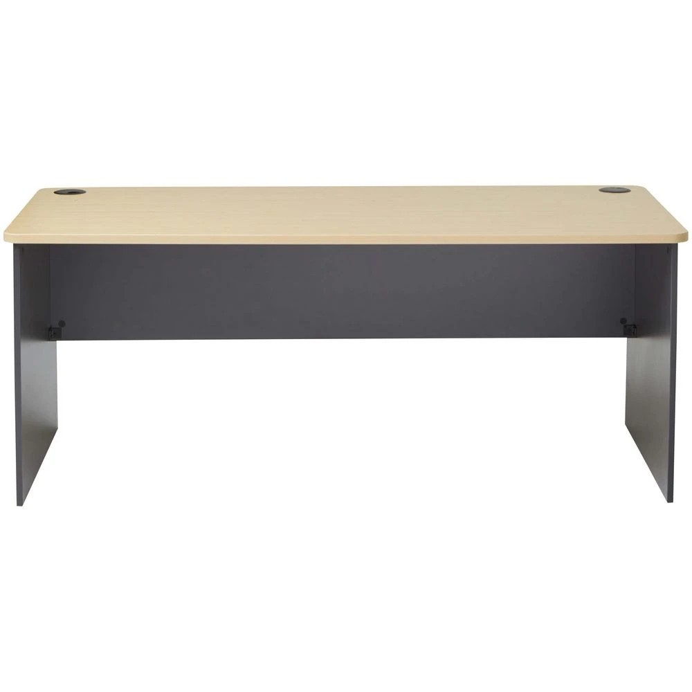 3 Toro Straight Desk 1800mm Maple/Grey Desks, Tables and Workstations, 3 of 6