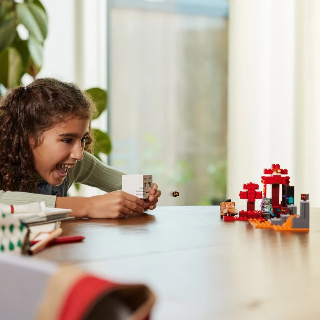 9 LEGO Minecraft The Nether Portal Ambush 21255, 9 of 11