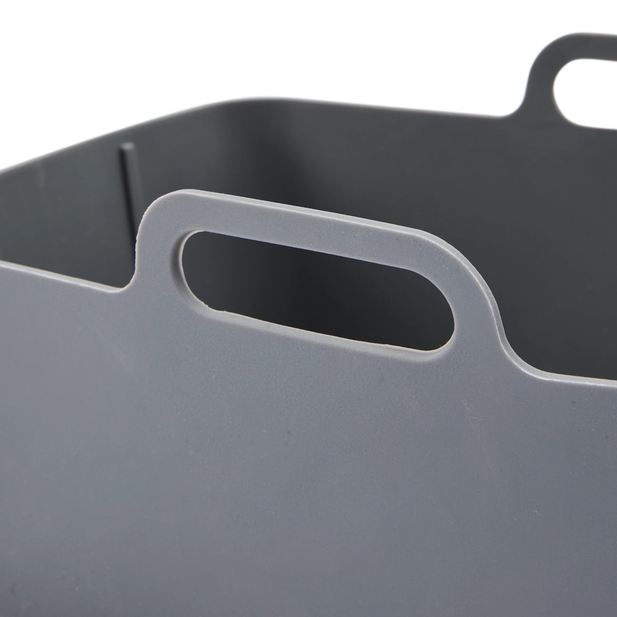 8 2 Pack Silicone Rectangle Air Fryer Trays - Grey, 8 of 10