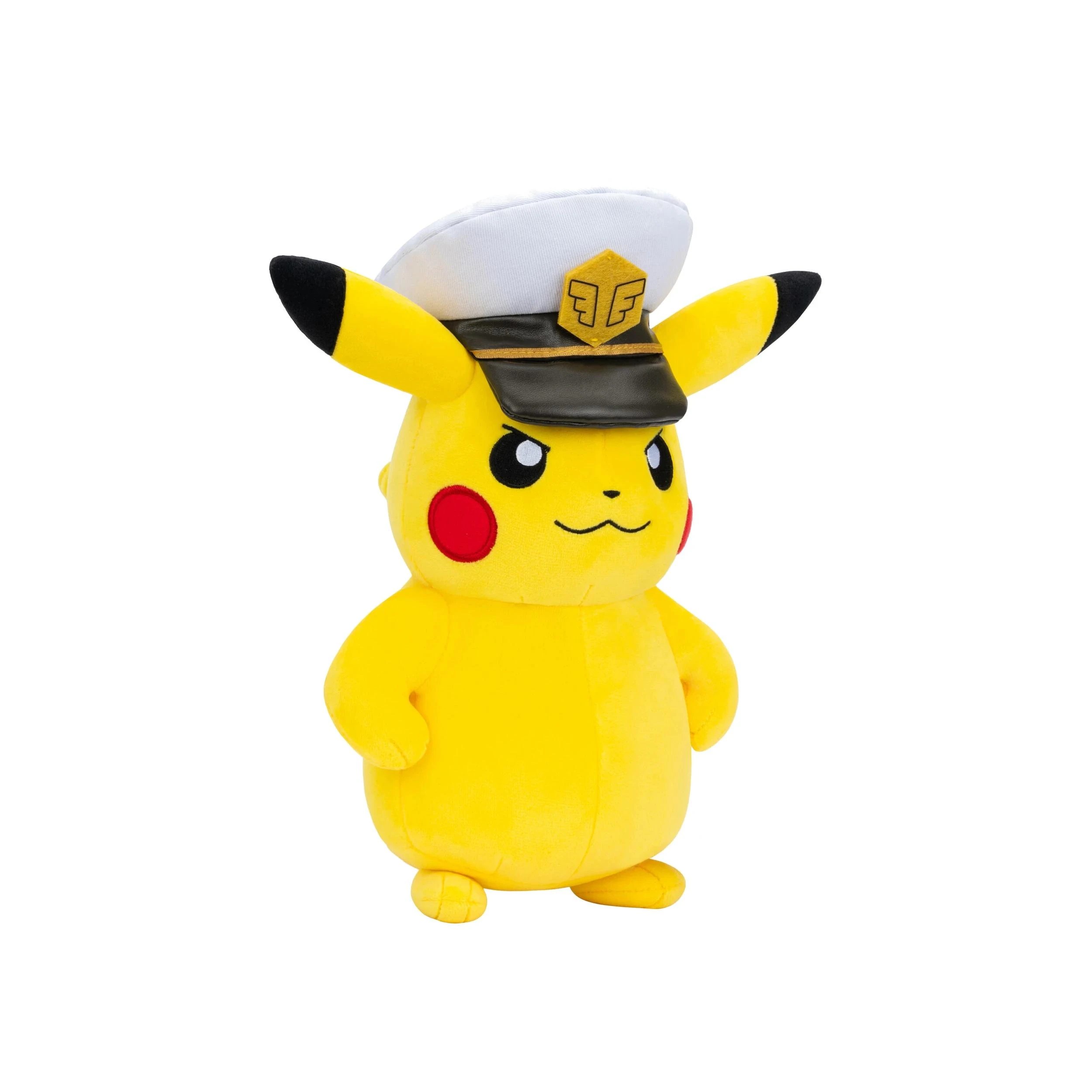 3 Pokemon Captain Pikachu 24cm Plush Toy - Yellow, 3 of 4