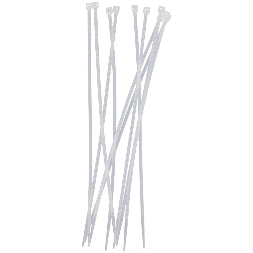 2 Meto Cable Ties Clear 10 Pack, 2 of 2