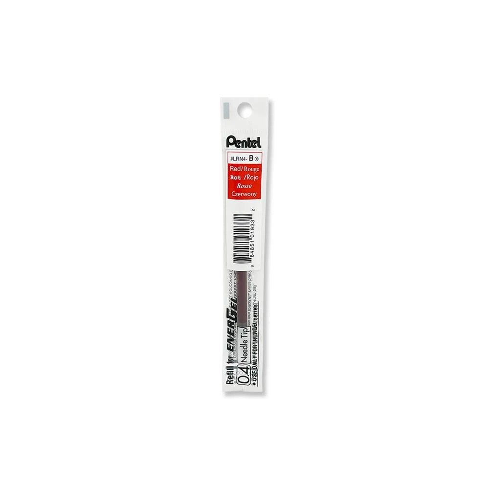 3 Pentel Energel Pen Refill 0.4mm Red, 3 of 3