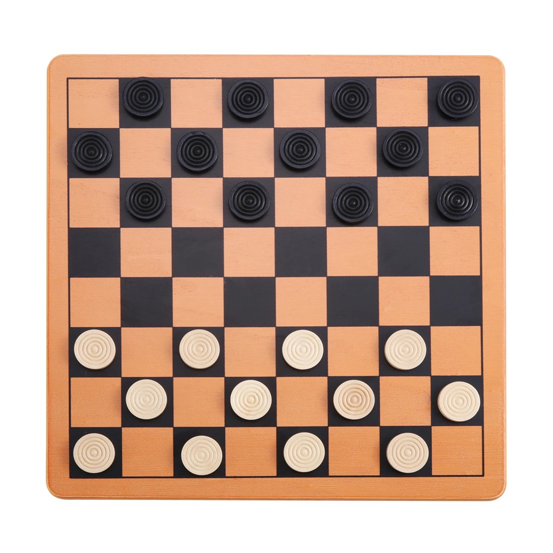 2 Wooden Chess and Draughts Game, 2 of 4