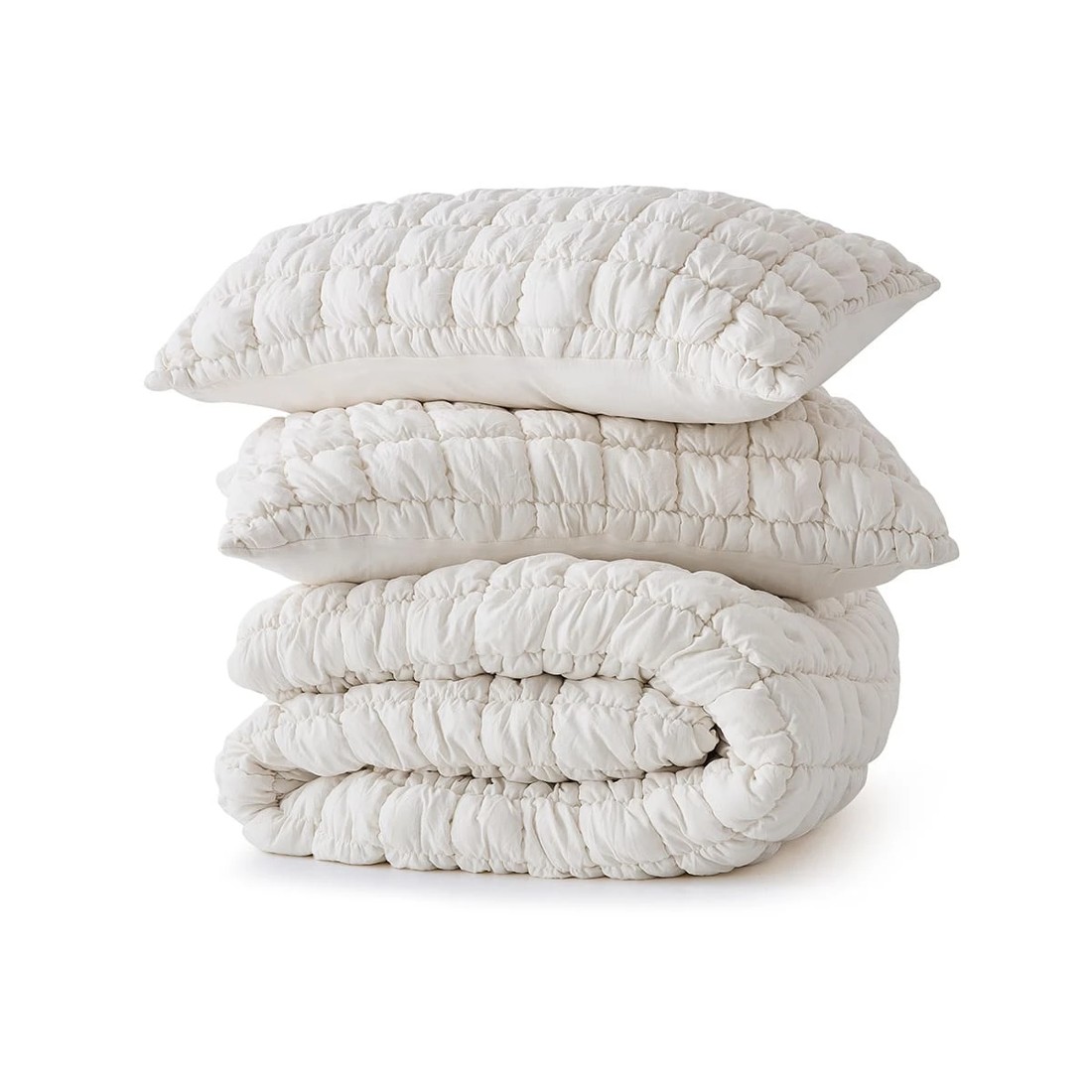 5 Marshmallow Quilt Cover Set - King Bed, White, 5 of 6