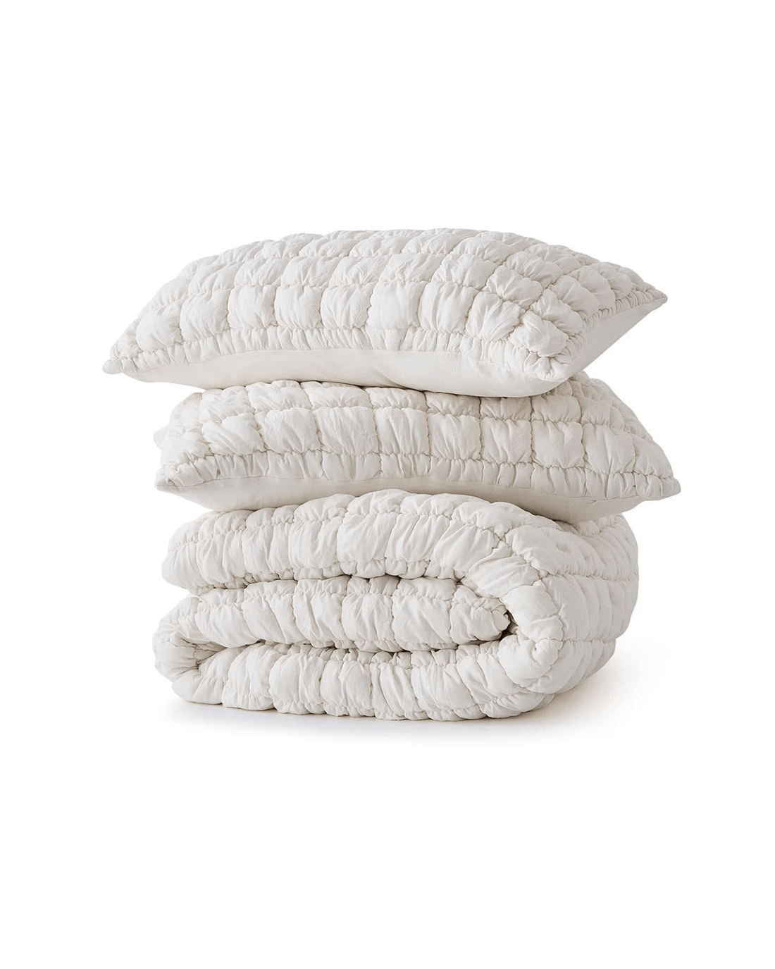 5 Marshmallow Quilt Cover Set - King Bed, White, 5 of 6