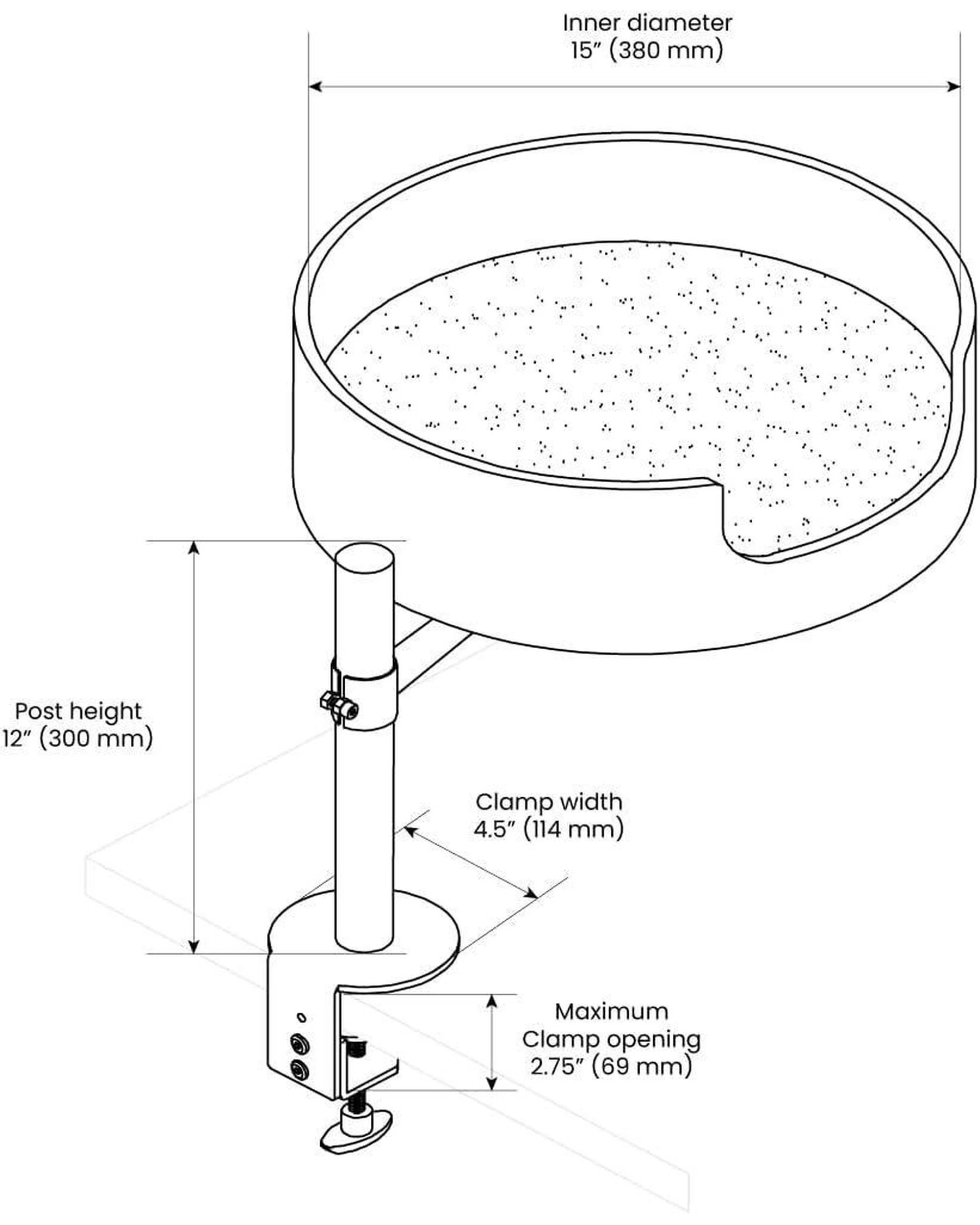 7 Desk Nest Cat Bed Space-Saving Elevated Bed for Cats Walnut - Brown, 7 of 9