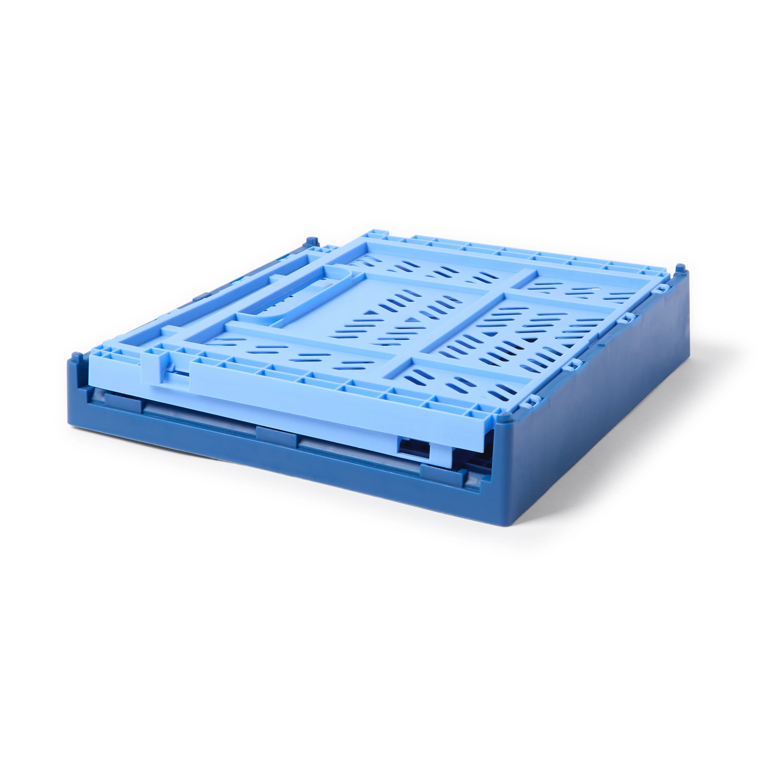 3 17L Square Collapsible Crate - Blue, 3 of 5
