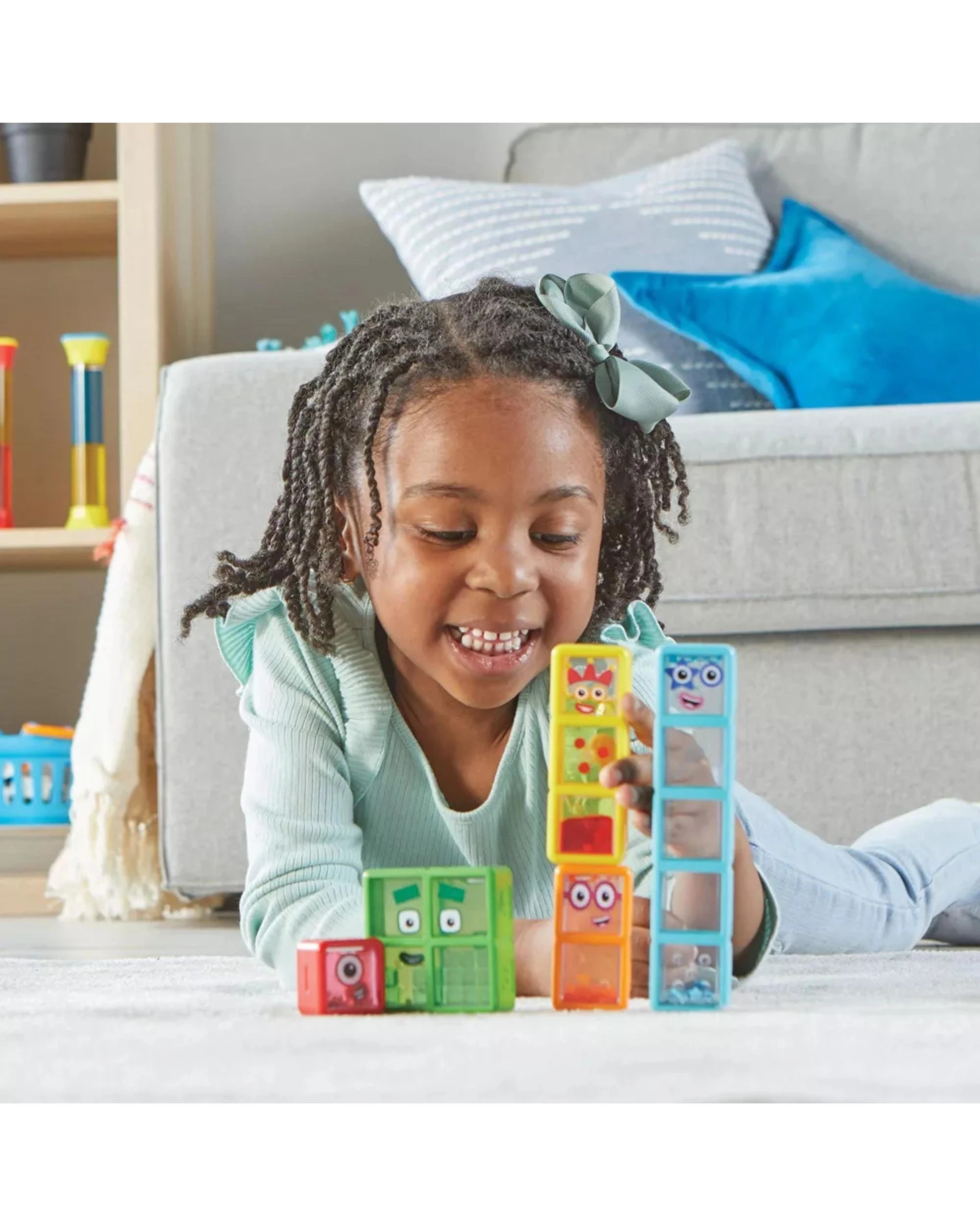 3 Numberblocks One to Five Sensory Bottles Set, 3 of 4