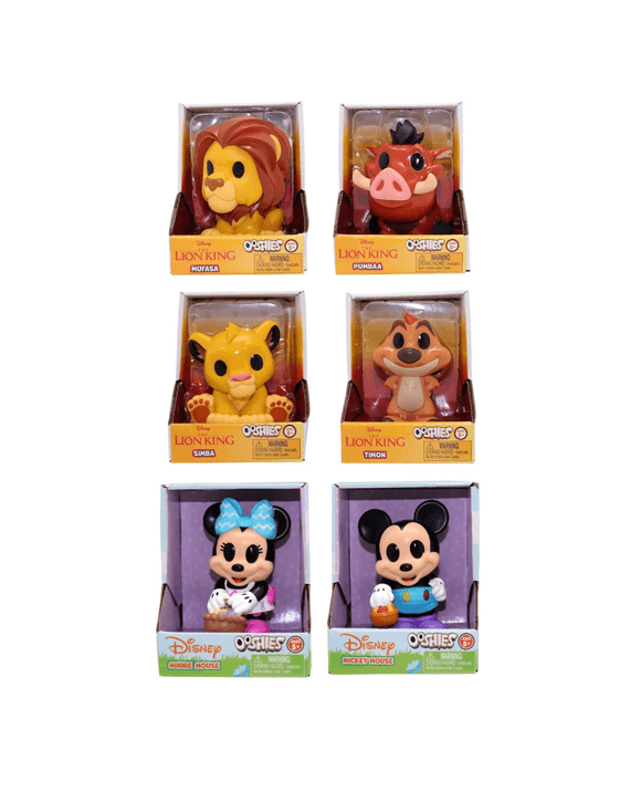 10cm Disney Ooshies Figure - Assorted