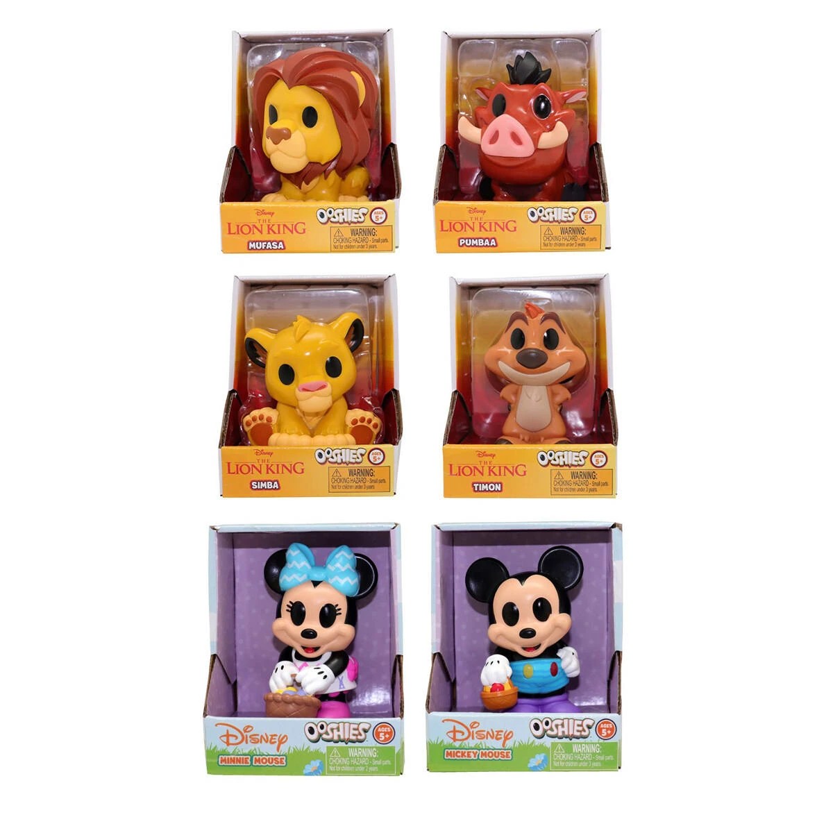 1 10cm Disney Ooshies Figure - Assorted, 1 of 6