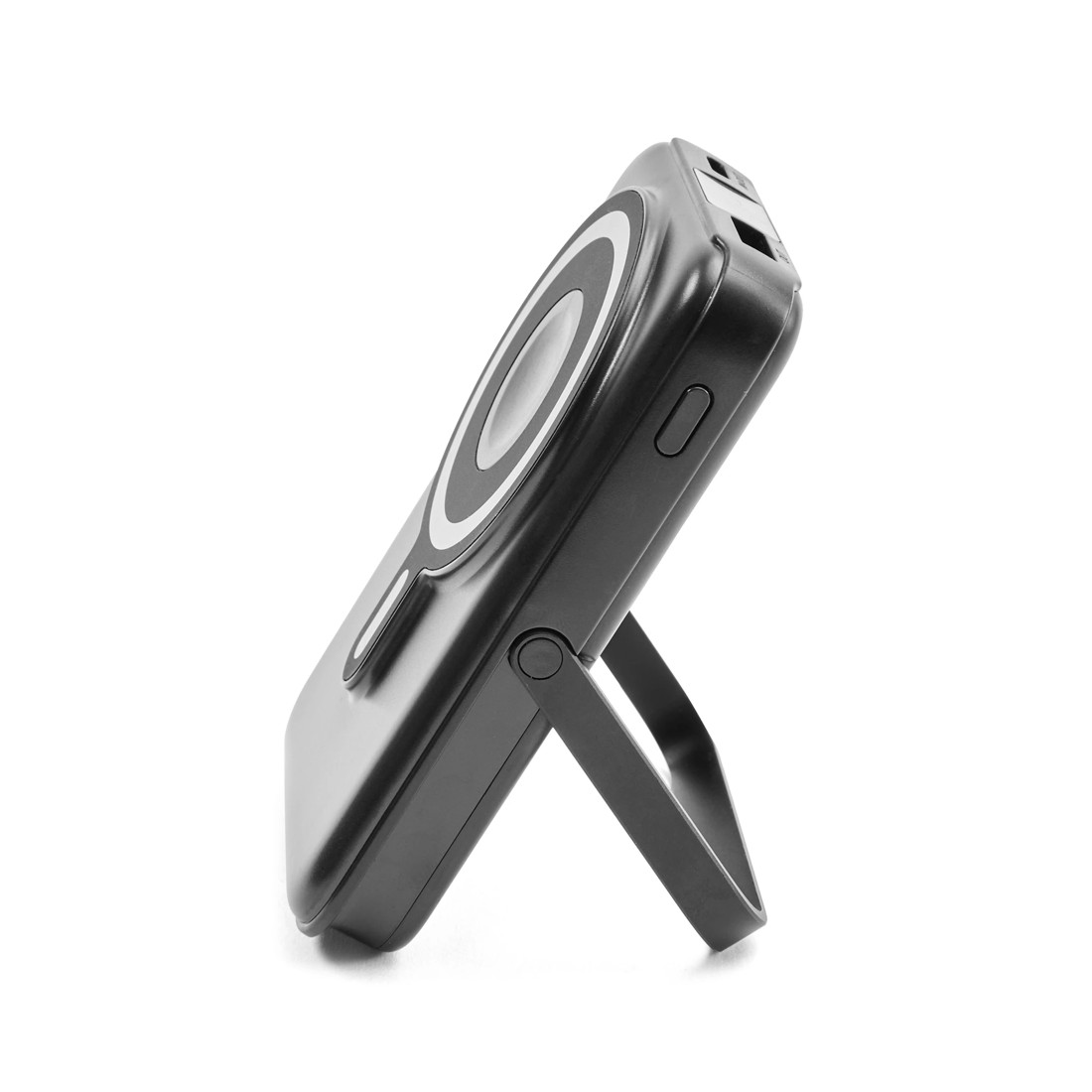 4 10000mAh Portable Charger with Stand - Black, 4 of 10