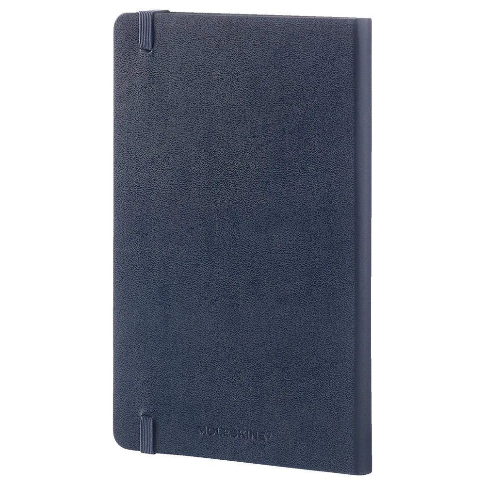 6 Moleskine Hardcover Ruled Large Notebook 240pg Blue, 6 of 6