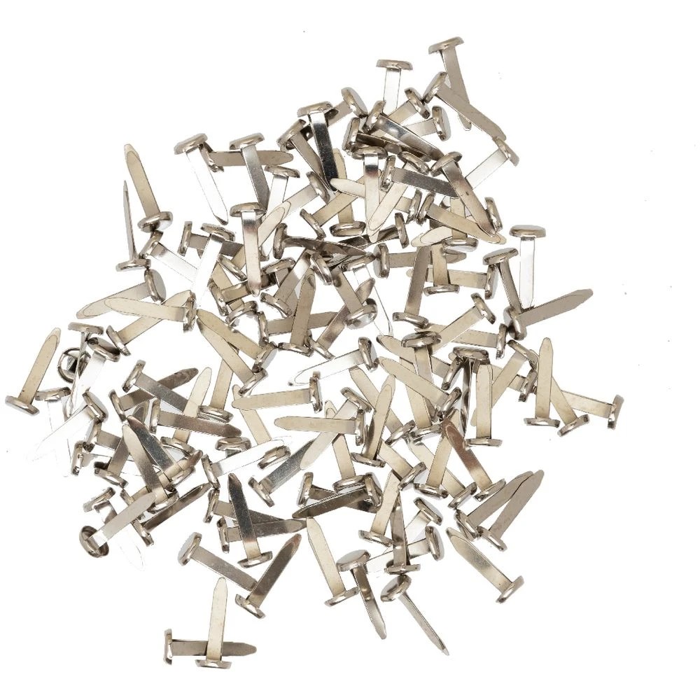 2 J.Burrows 19mm Paper Fasteners Silvers 120 Pack, 2 of 3
