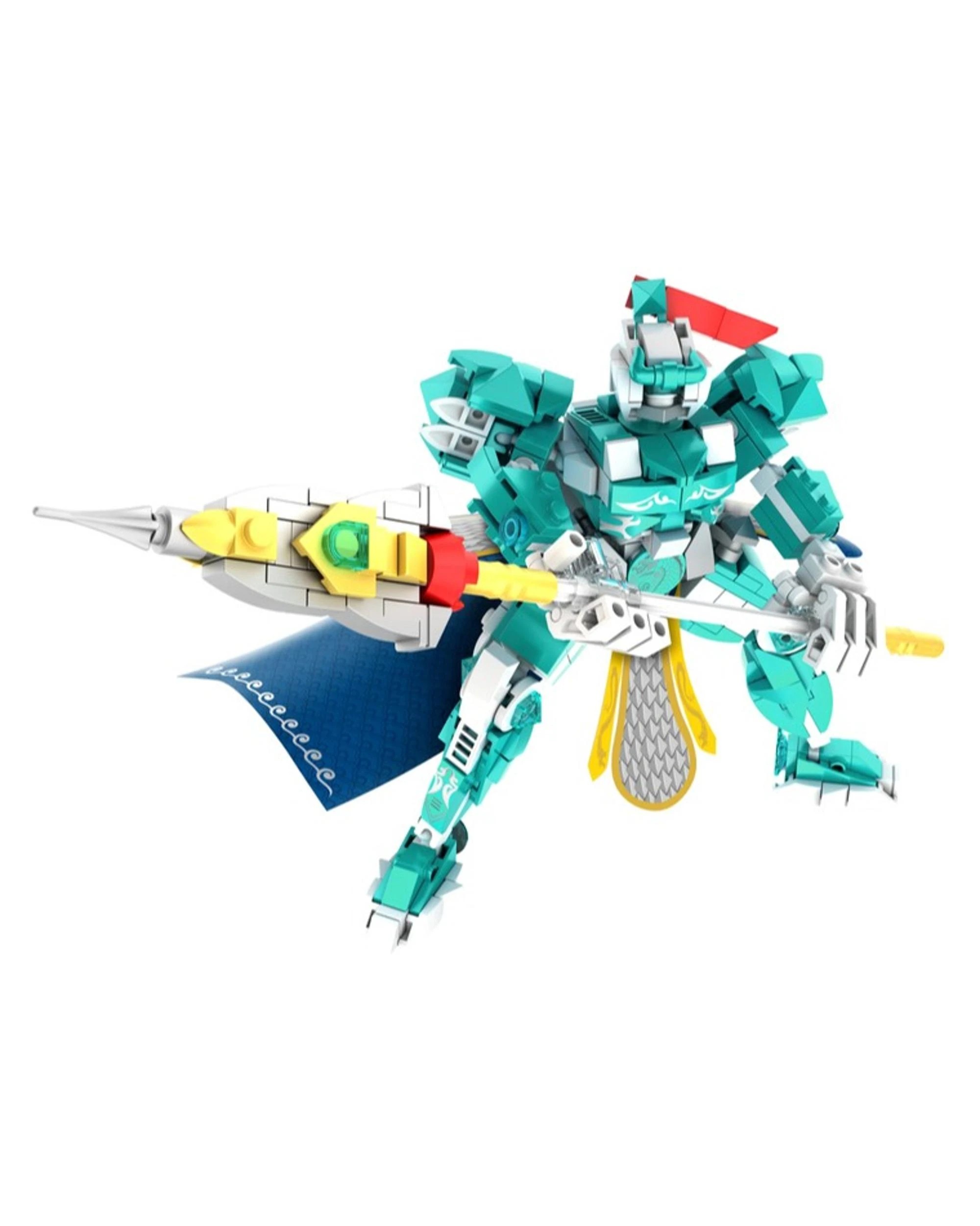 2 iM.Master Mechanical Master Five Generals Dragon Blue 357 Piece Model Kit - 6849 - Blue, 2 of 3