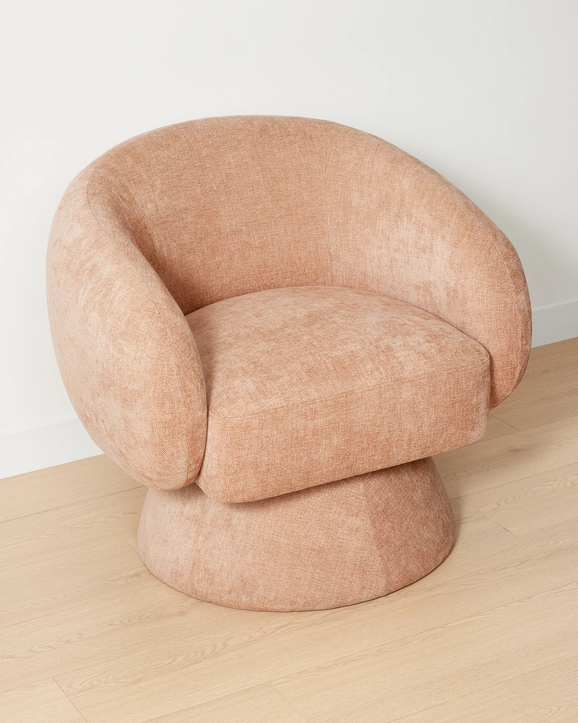 1 Sol Swivel Lounge Chair - Pink, 1 of 7