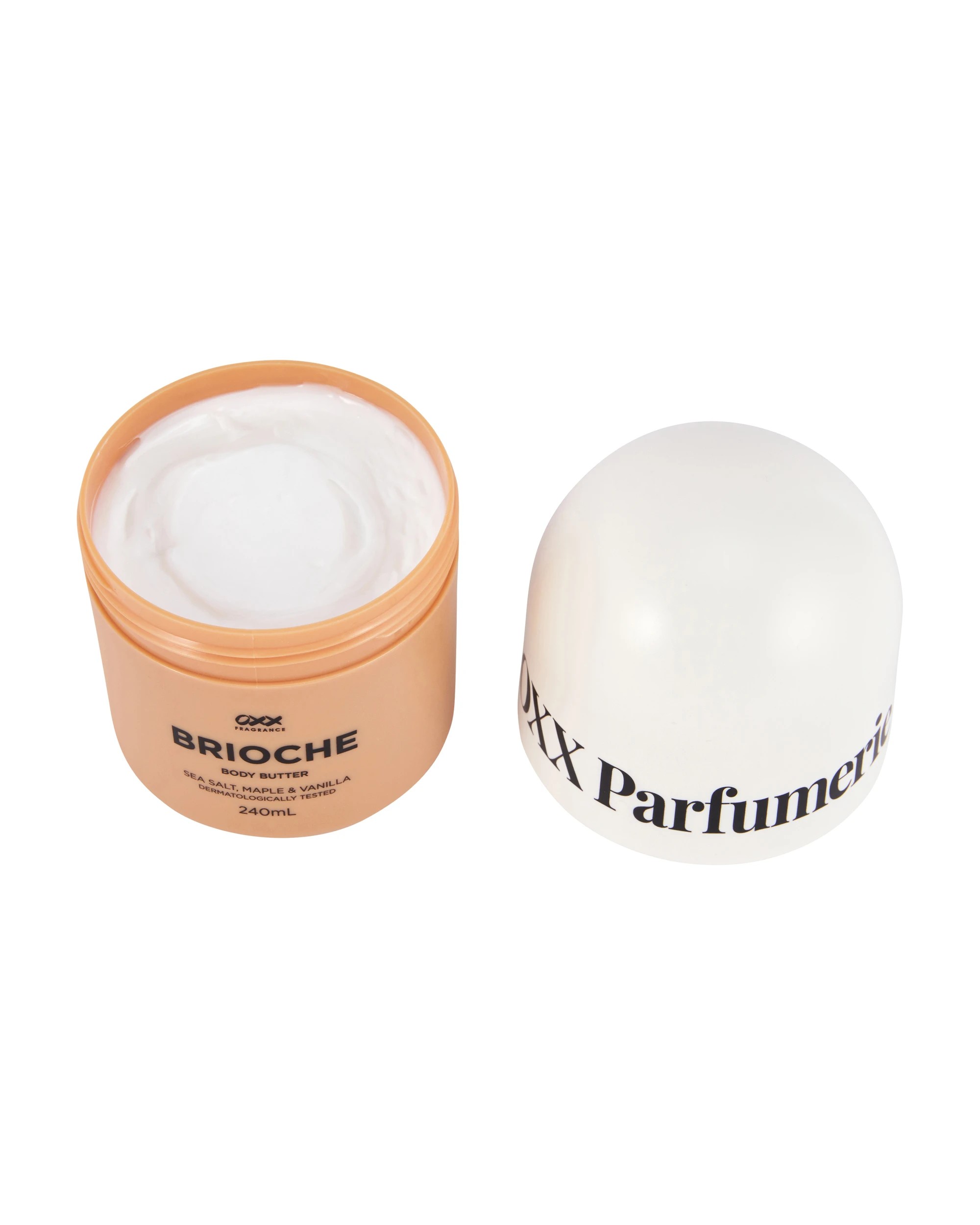 2 OXX Fragrance Brioche Body Butter 240ml - Sea Salt, Maple and Vanilla, 2 of 3