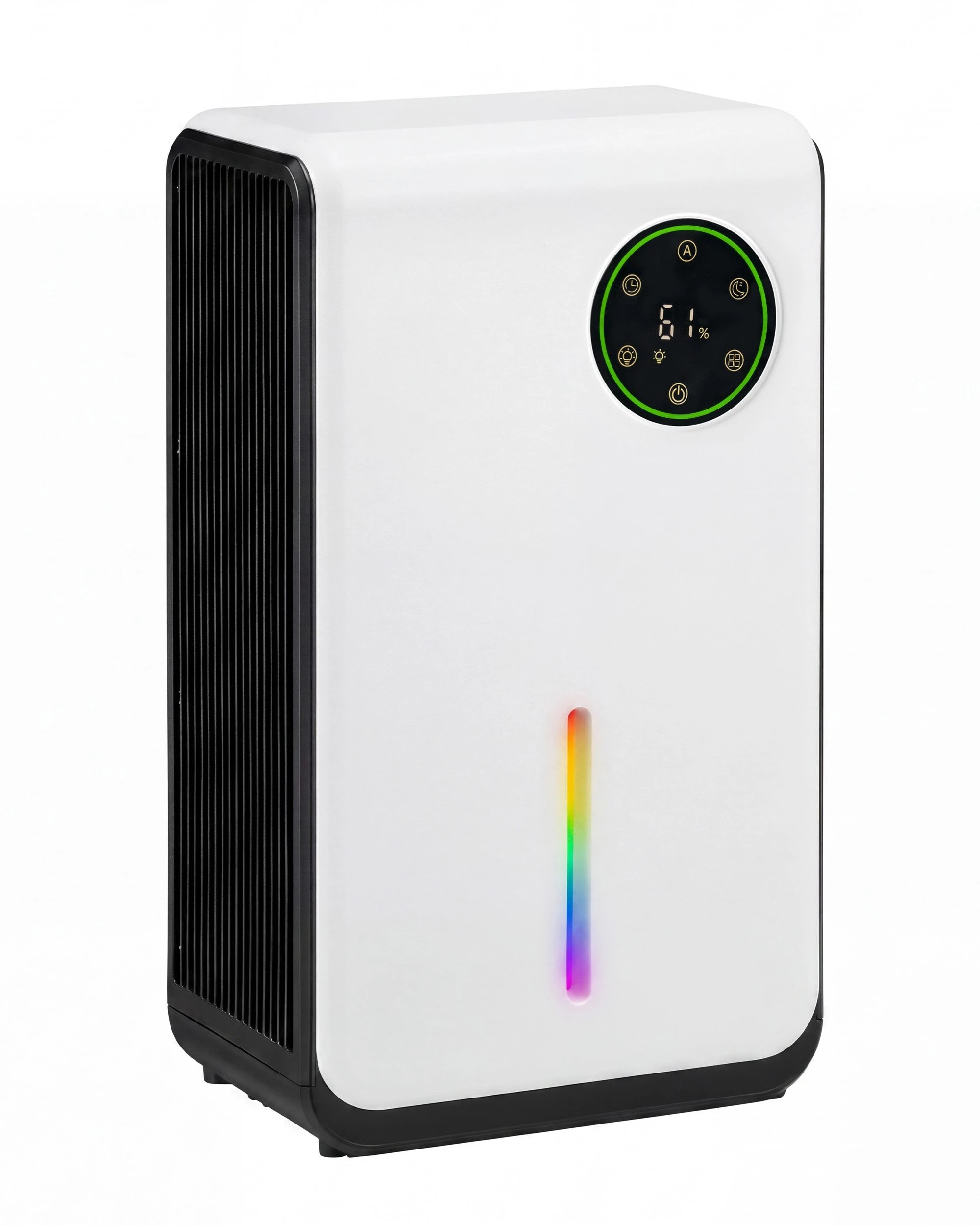 1 ZUNI 2L Air Dehumidifier, Auto Shut Off, 50㎡ Coverage 1L/Day Portable Quiet Dehumidifiers for Living Room, 1 of 8