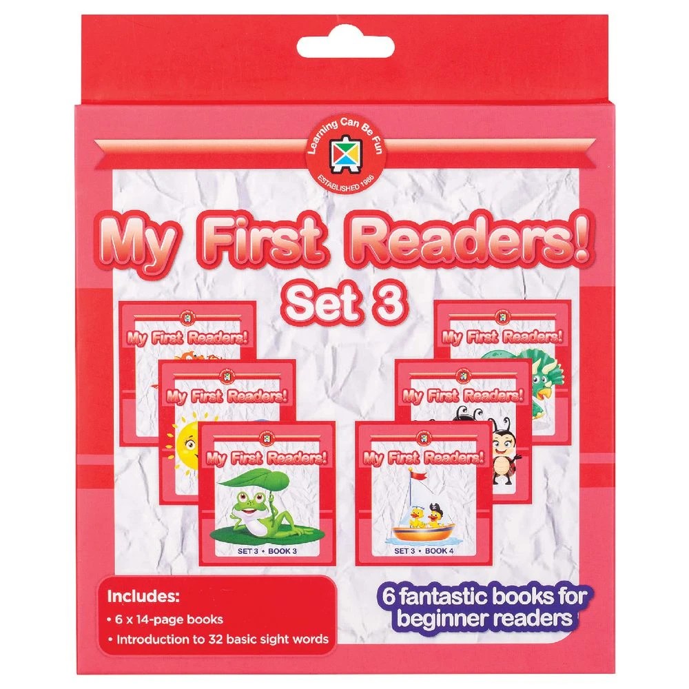 2 Learning Can Be Fun My First Readers Set 3, 2 of 4