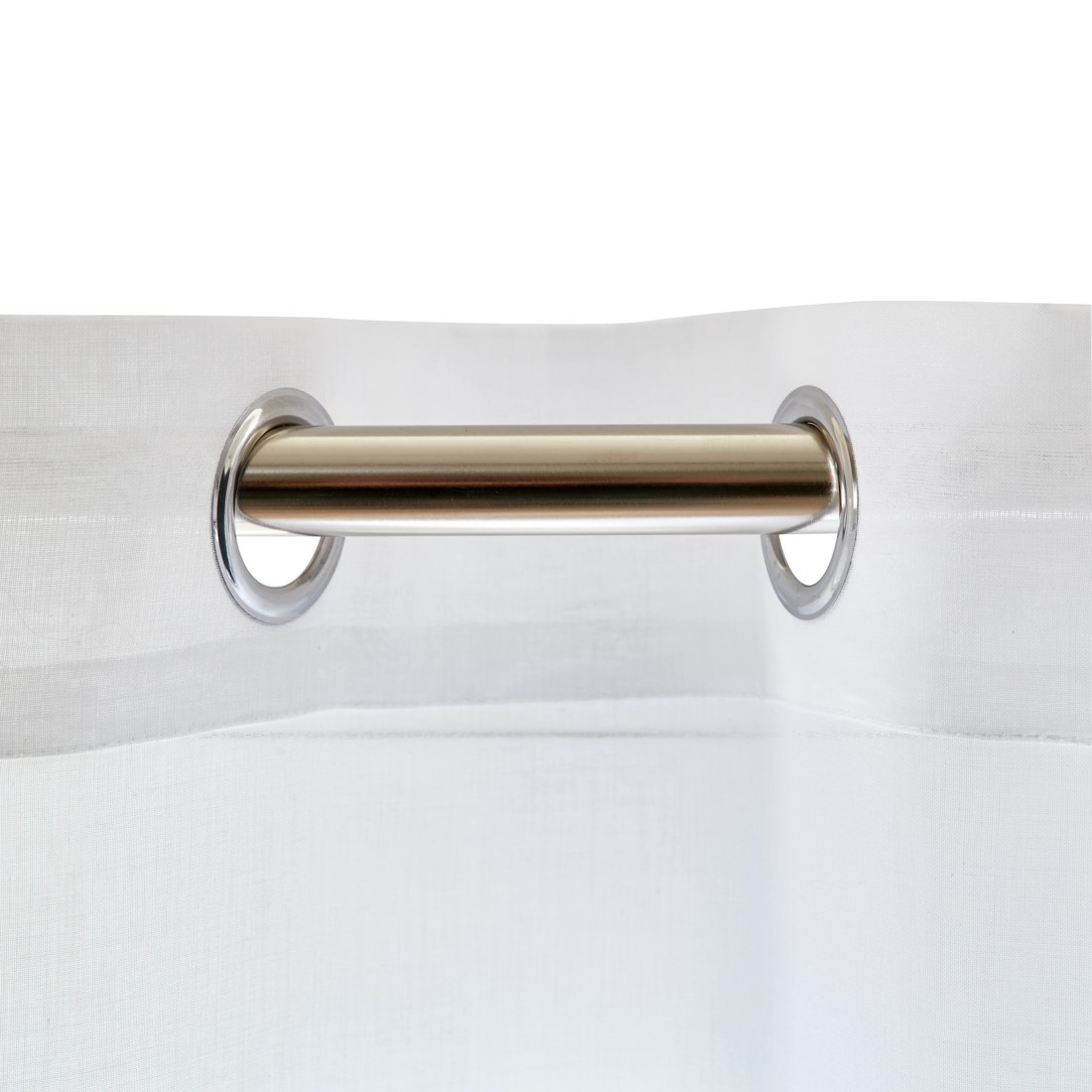 3 Sicily Curtain - White - 120cm x 223cm, 3 of 6