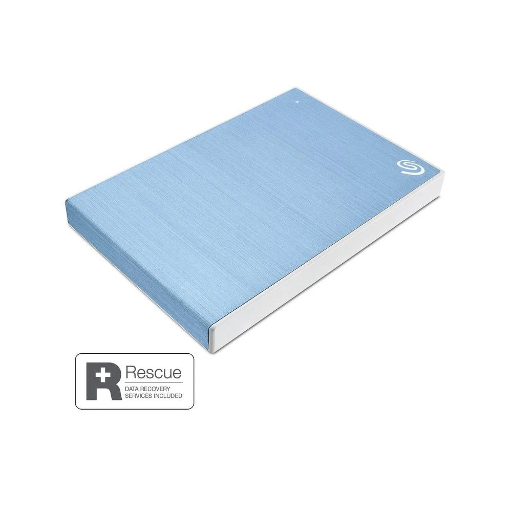 3 Seagate 2TB One Touch Portable Hard Drive Sky Blue, 3 of 5
