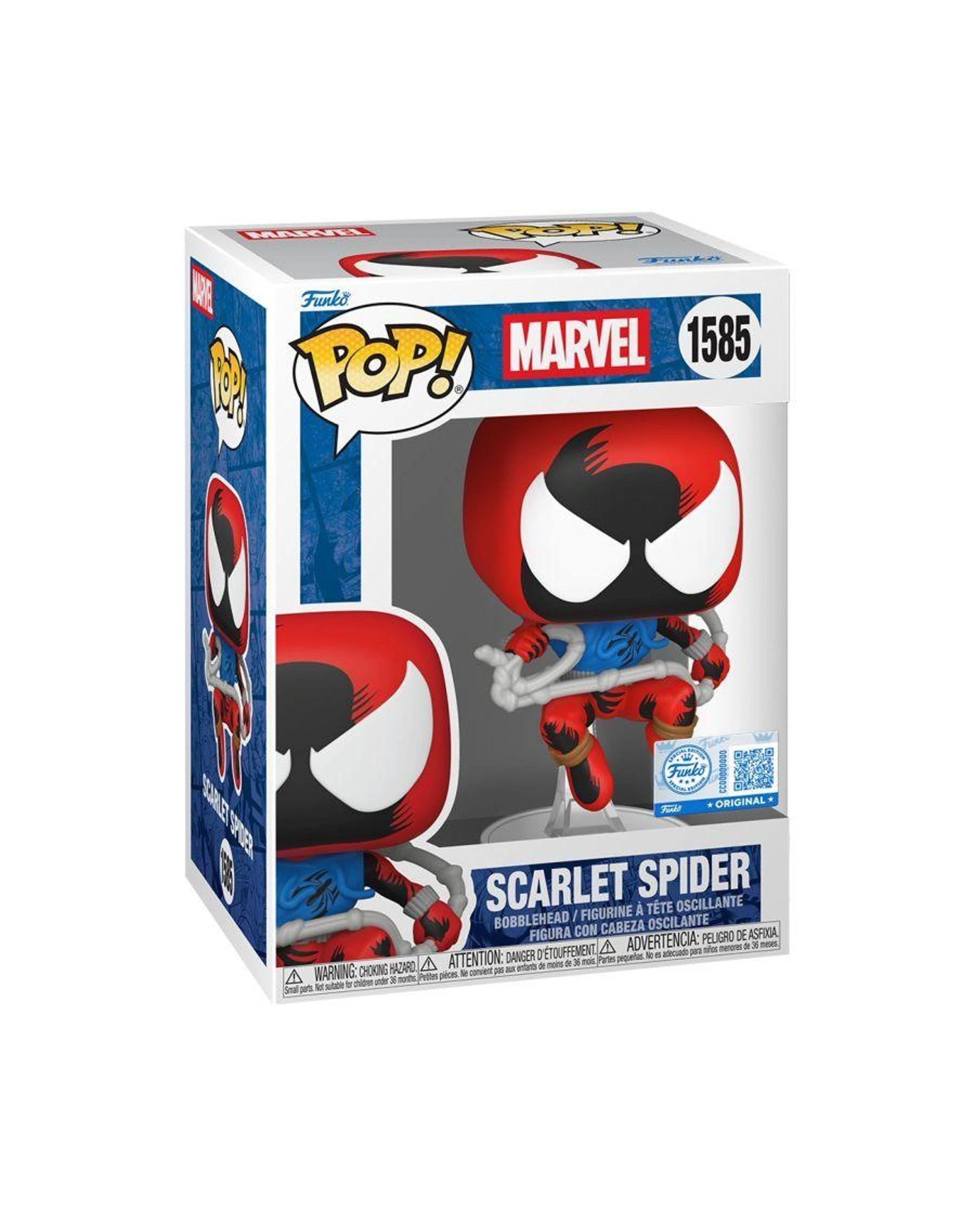 3 Marvel Spider-Man Scarlet Spider Funko POP! Vinyl, 3 of 3