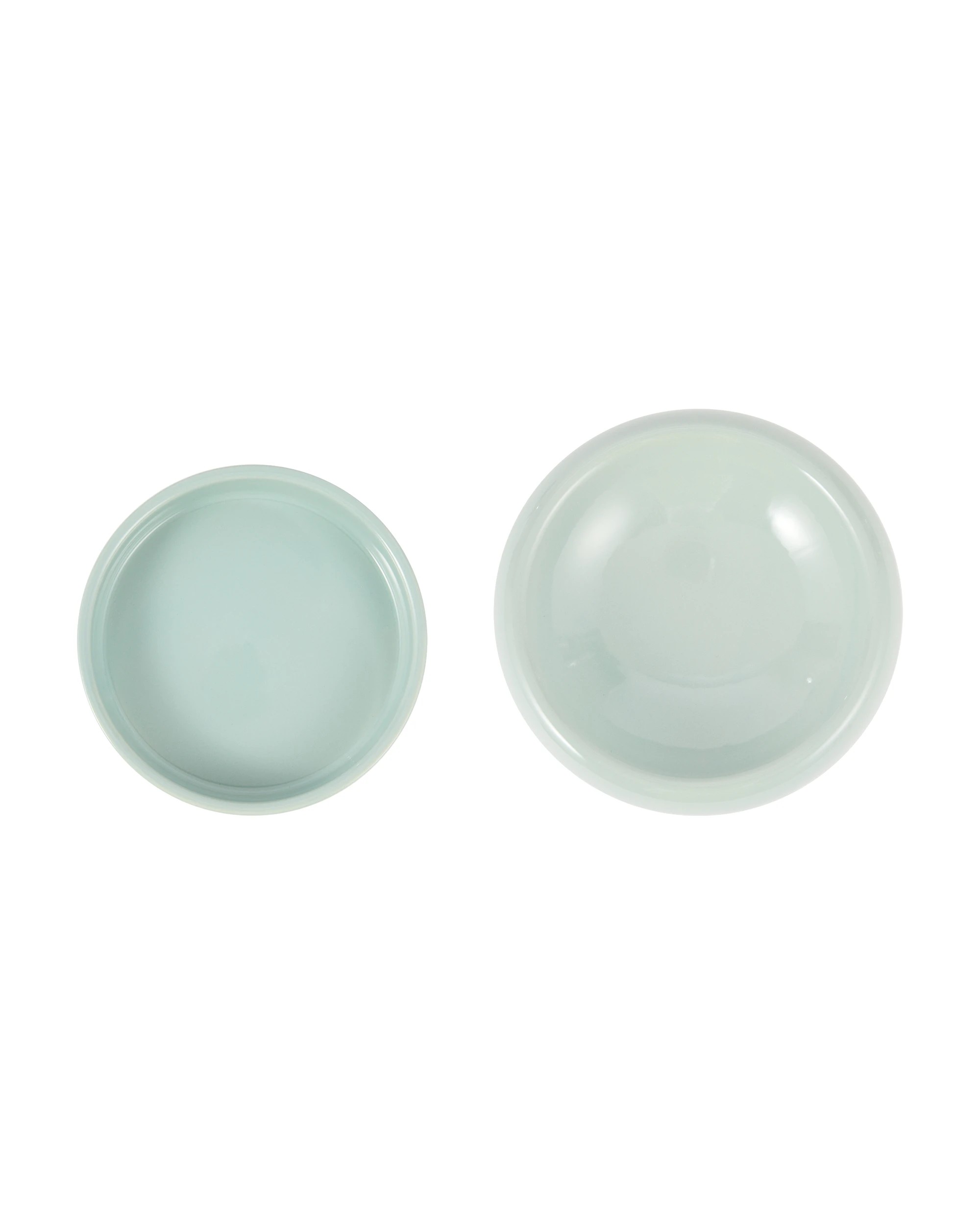 4 2 Pack Ceramic Feed Set - Green, 4 of 6
