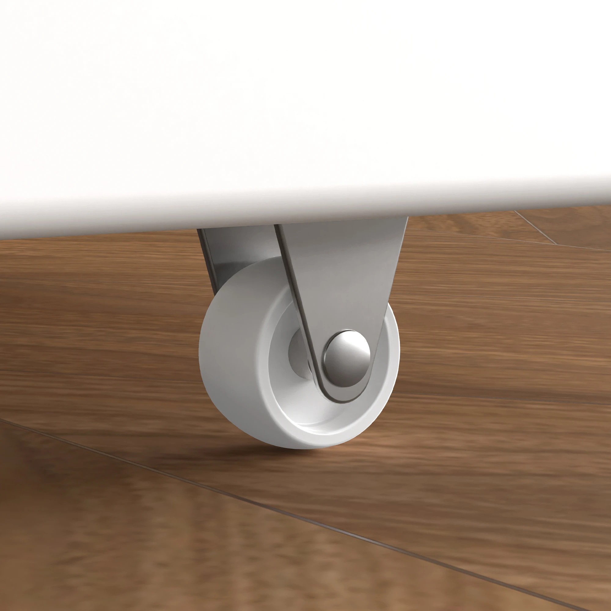 7 Alfordson Bed Frame Trundle 2x Single Size Wooden Daybed Base Timber - White, 7 of 9