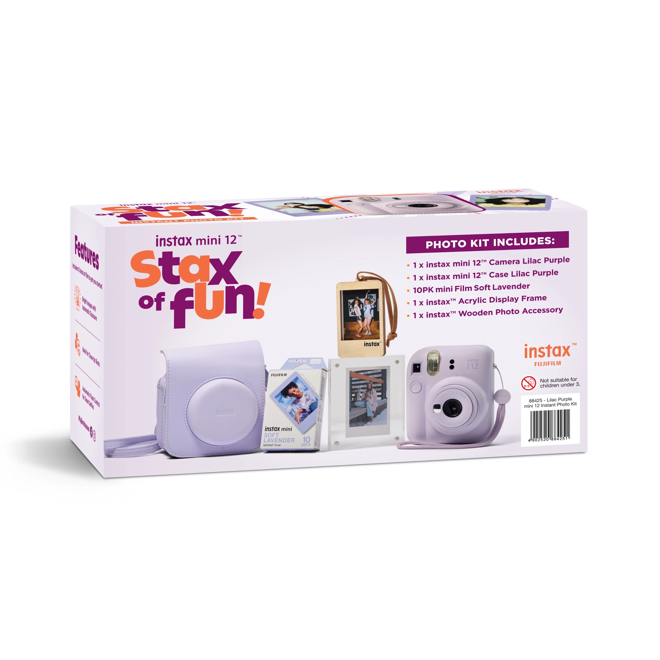 3 Instax Mini 12 Bundle - Lilac Purple, 3 of 3