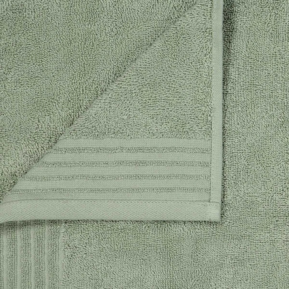 2 Edan Cotton Hand Towel - Moss, 2 of 6